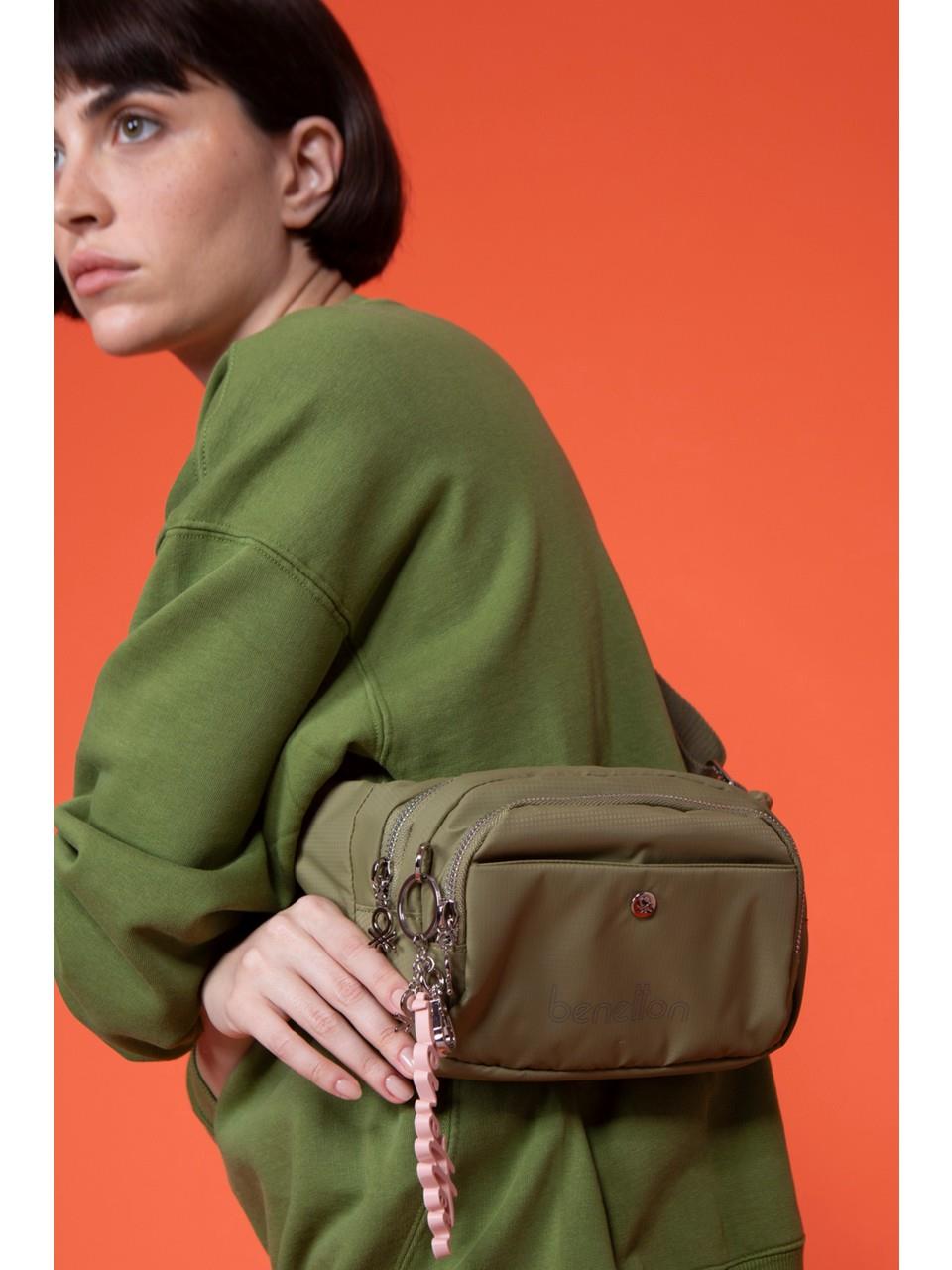 Benetton Kadın Freebag BNT1456 Yeşil