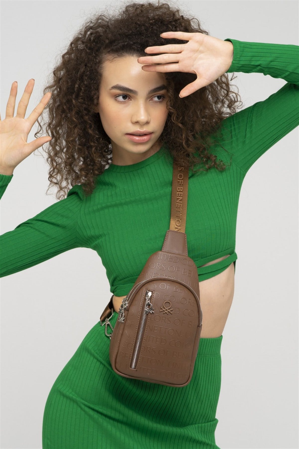 Benettonbnt 864 Kadın Freebag Kahve