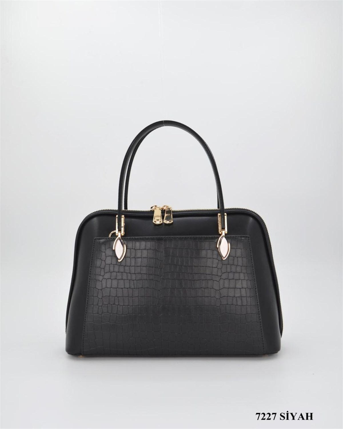 Krıste Bell 7227 Kadın El ve Omuz Çantası Siyah