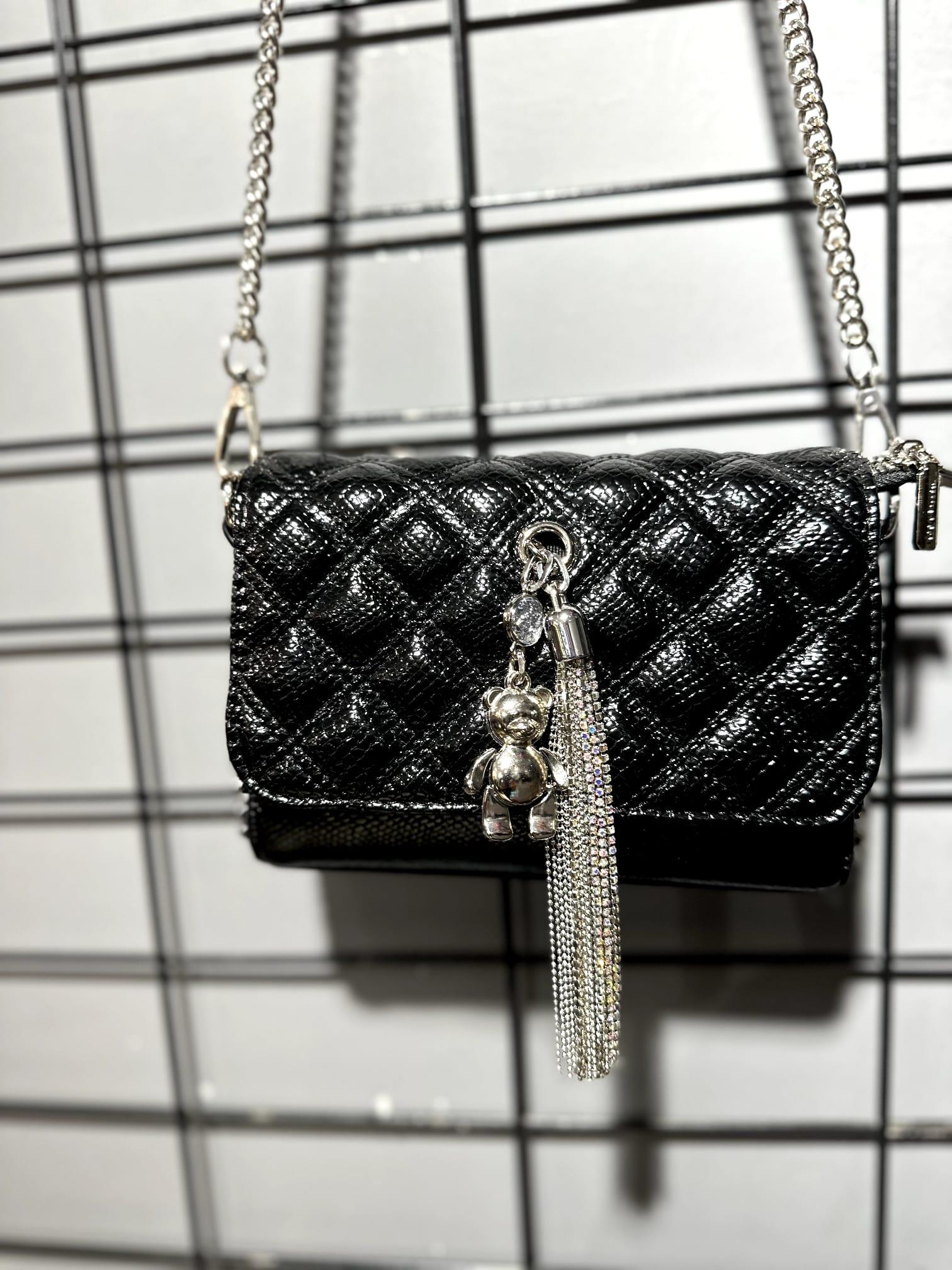 Matthew Cox byn1036 Kadın Çapraz Çanta Yılanlı Siyah