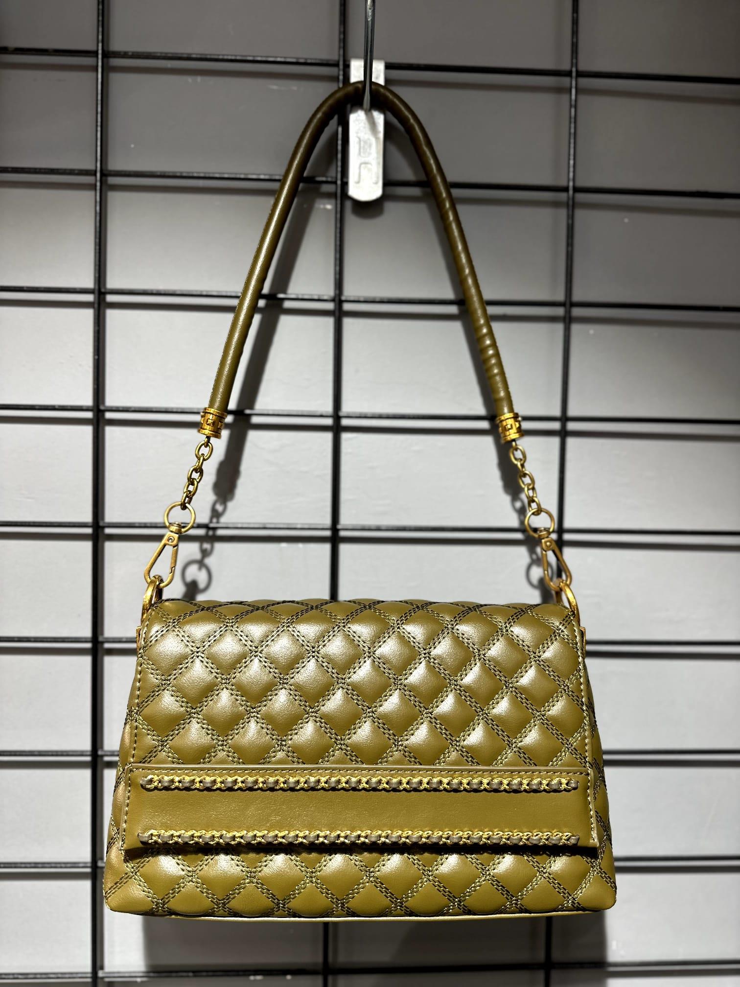 Matthew Cox byn1087 Kadın Omuz Çantası Haki