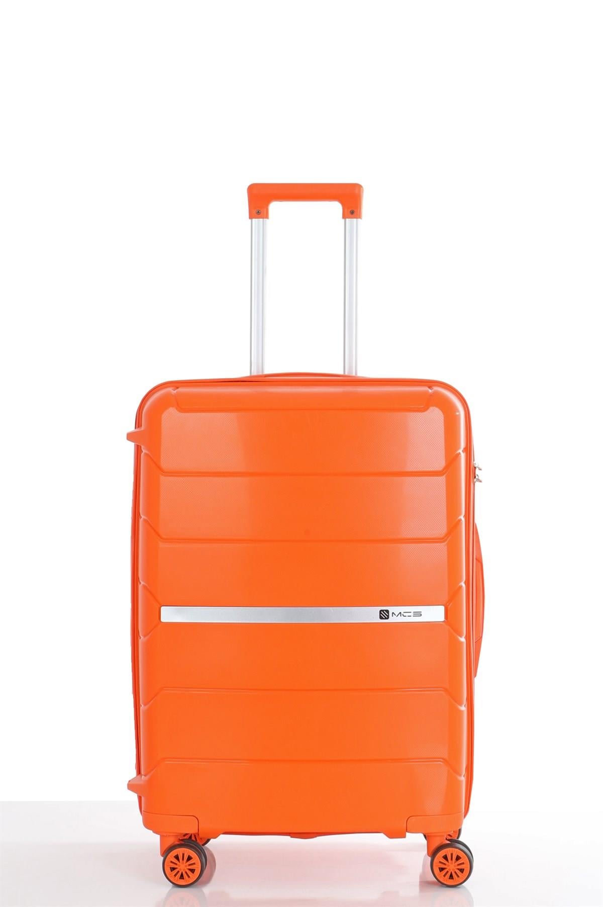 MÇS v366 Polipropilen Orta Boy Valiz Portakal