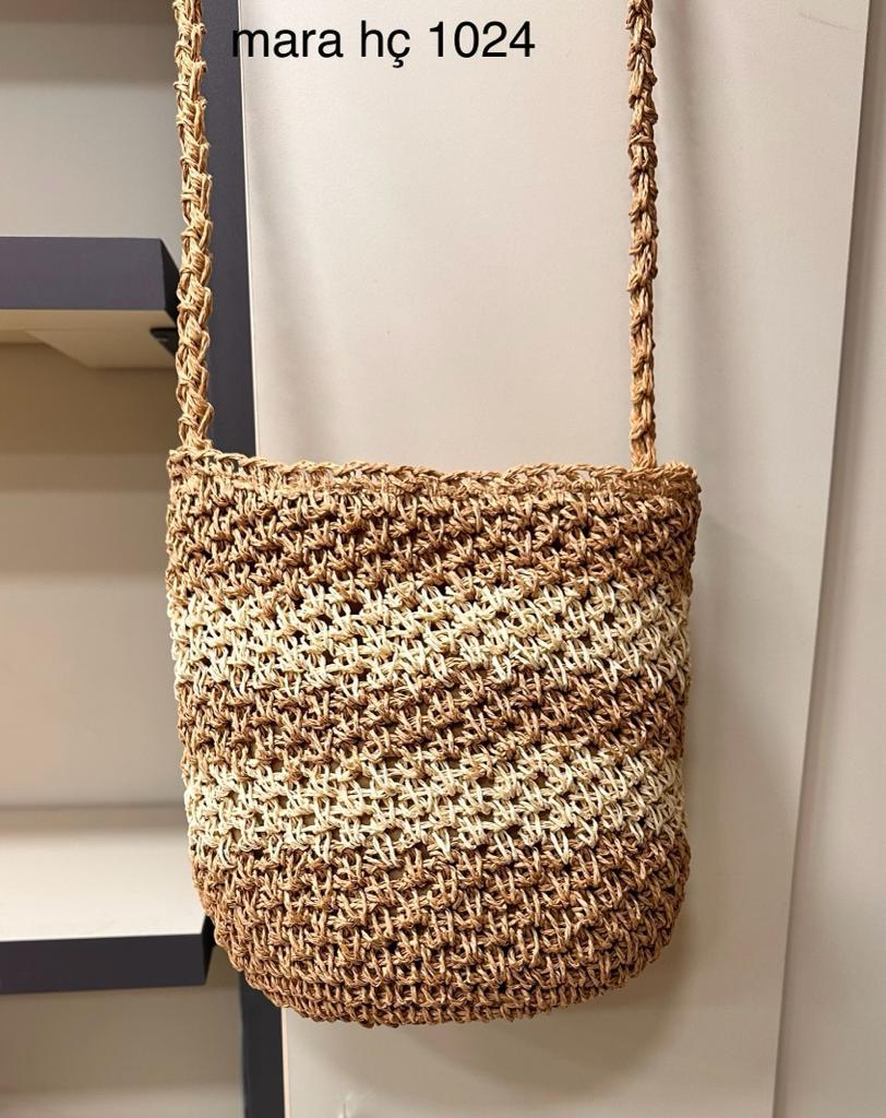 Monte Lui zrv-018 Hasır Çapraz Çanta 