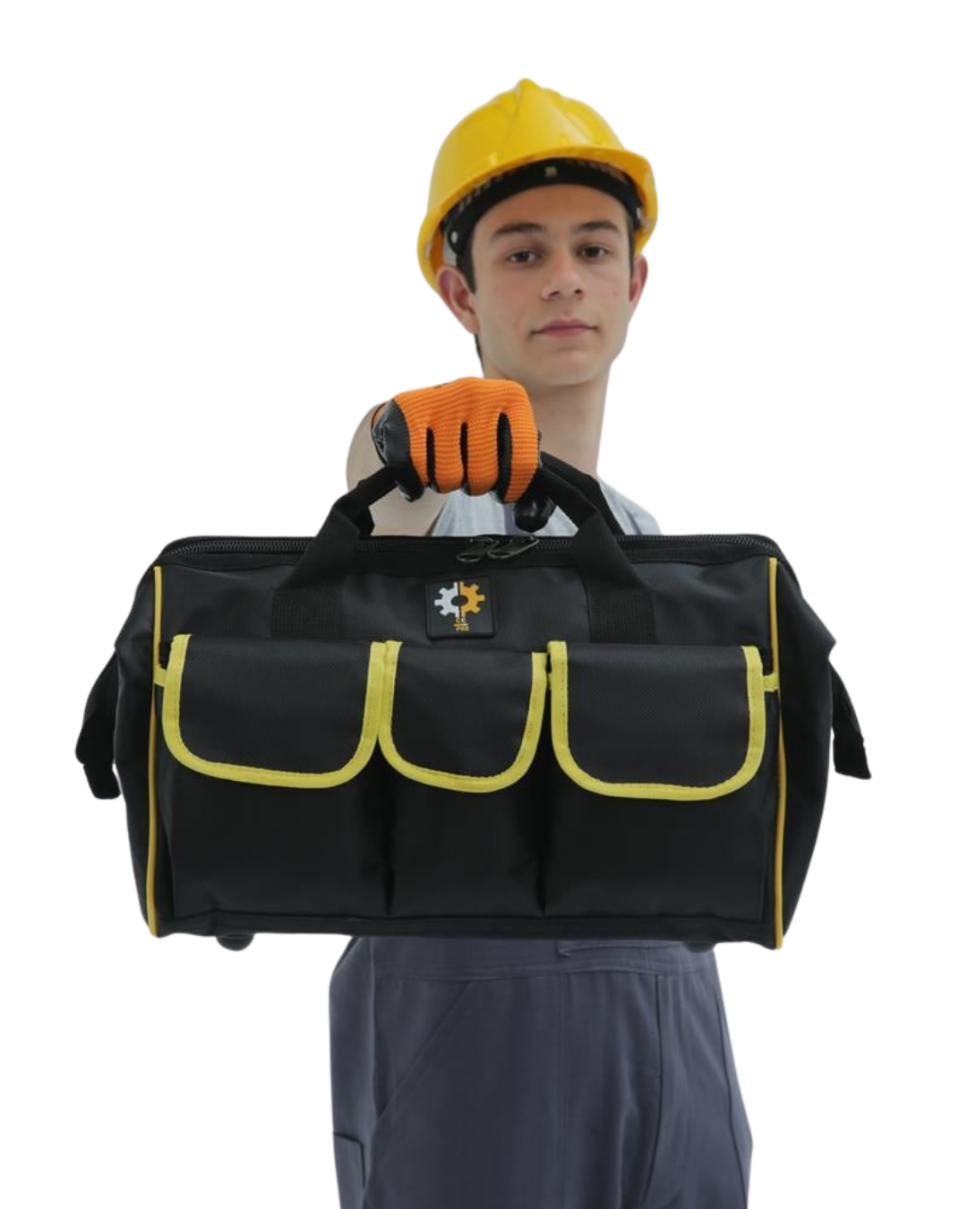 Monte Repairbag mnt2001t 17inç 10'lu Kumaş El Alet Teknisyen Çantası Sarı
