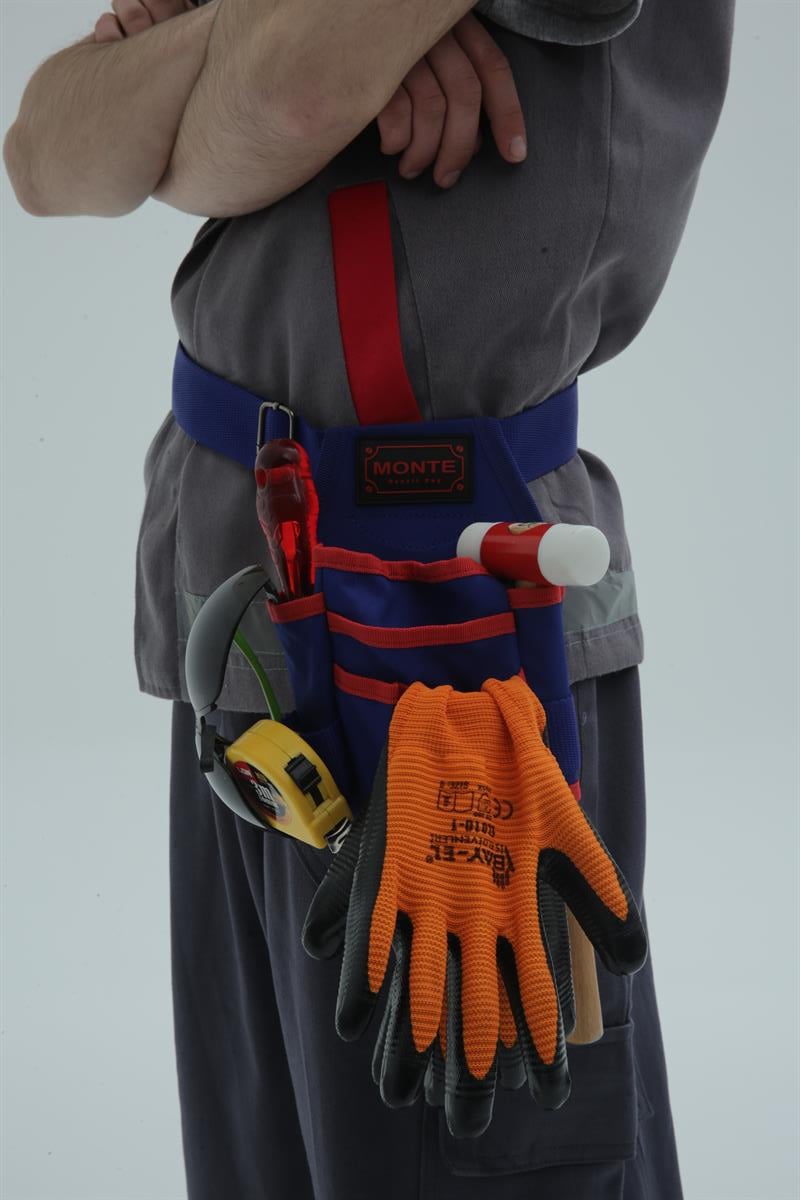 Monte Repairbag Monte-105 Bel Tipi Alet Çantası Siyah
