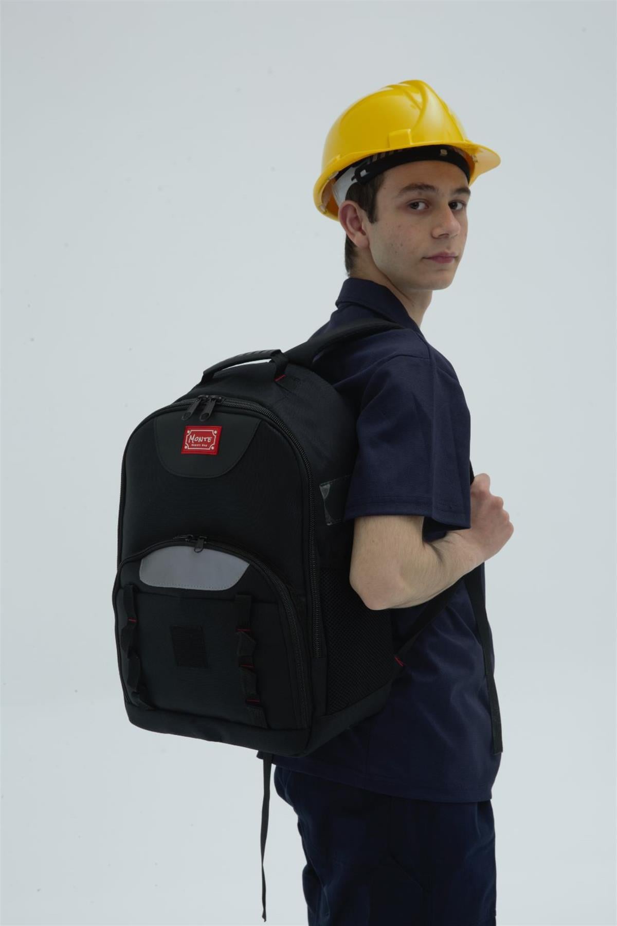 Monte Repairbag Monte-112 Sırt Teknisyen Çantası Siyah