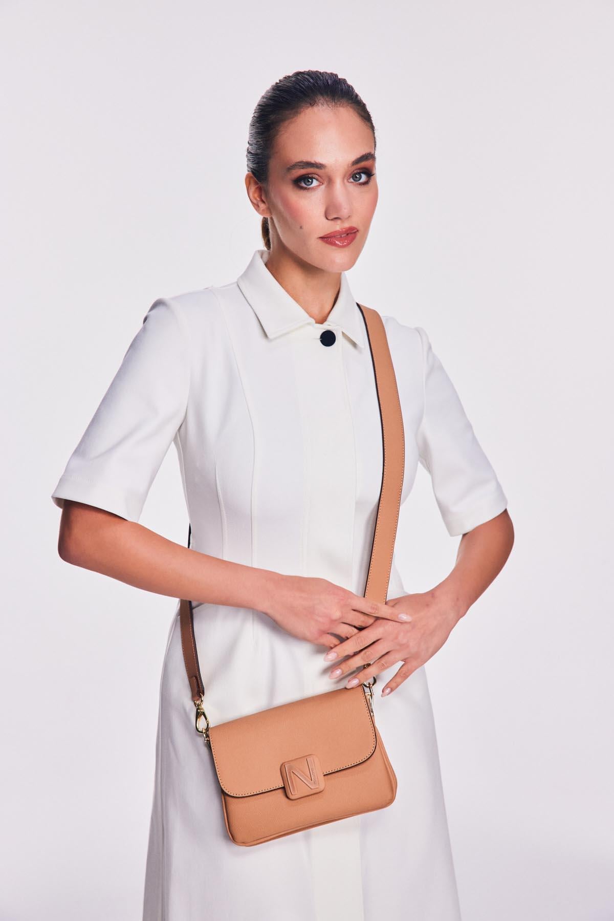 Nautica cn6508t Kadın Çapraz Çanta Latte