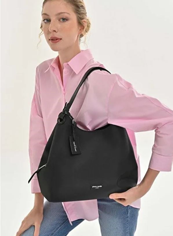 Pierre Cardin 05PC26Y108372 Siyah Kadın Omuz Çantası