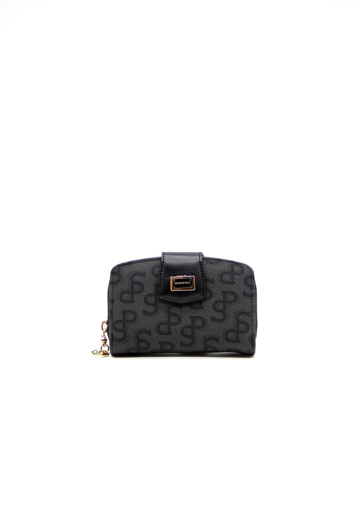 Silver&Polo 874 Kadın Cüzdan Siyah
