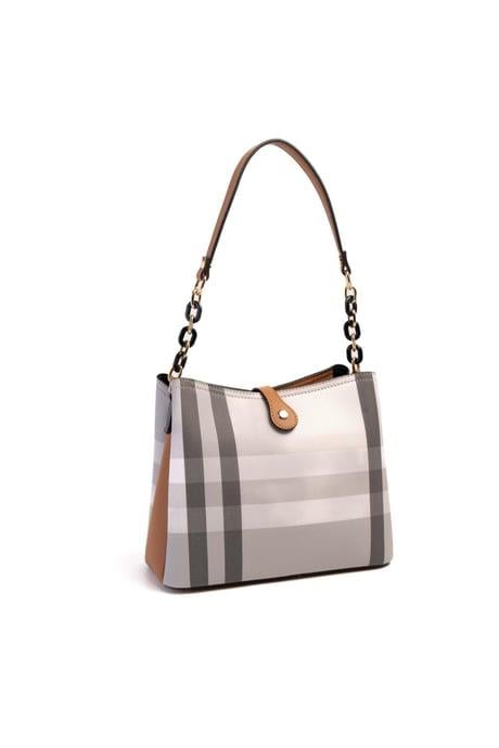 Silver&Polo 974 Kadın Omuz Çantası A.GRİ TABA