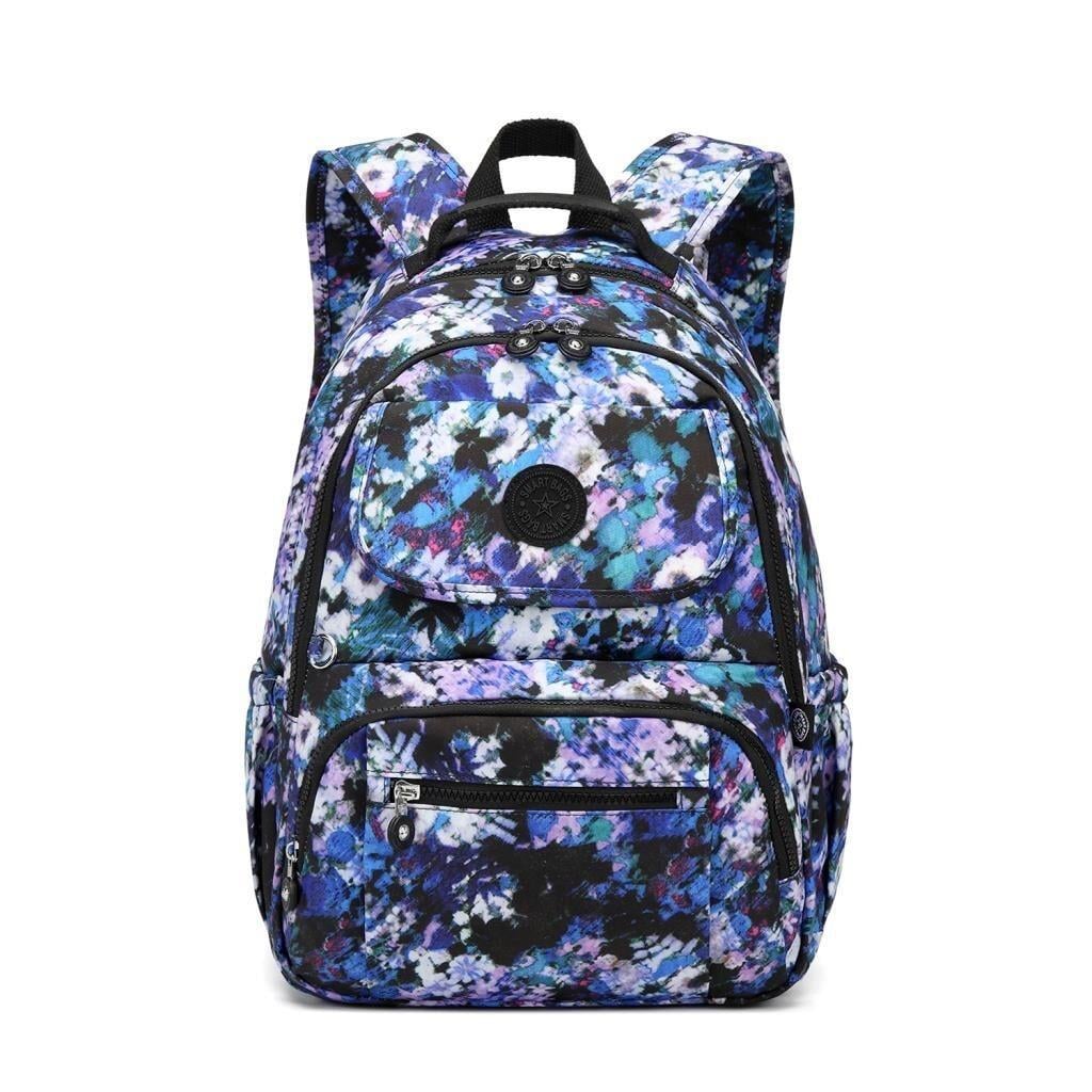 Smart Bags 1215 Mavi Printing Sırt Çantası 