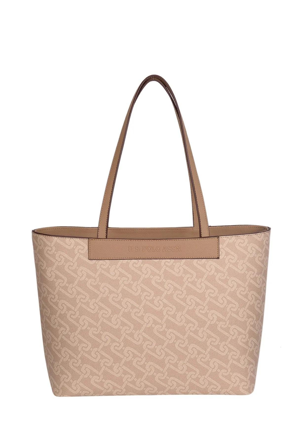 U.S Polo 23106 Kadın Omuz Çantası Bej