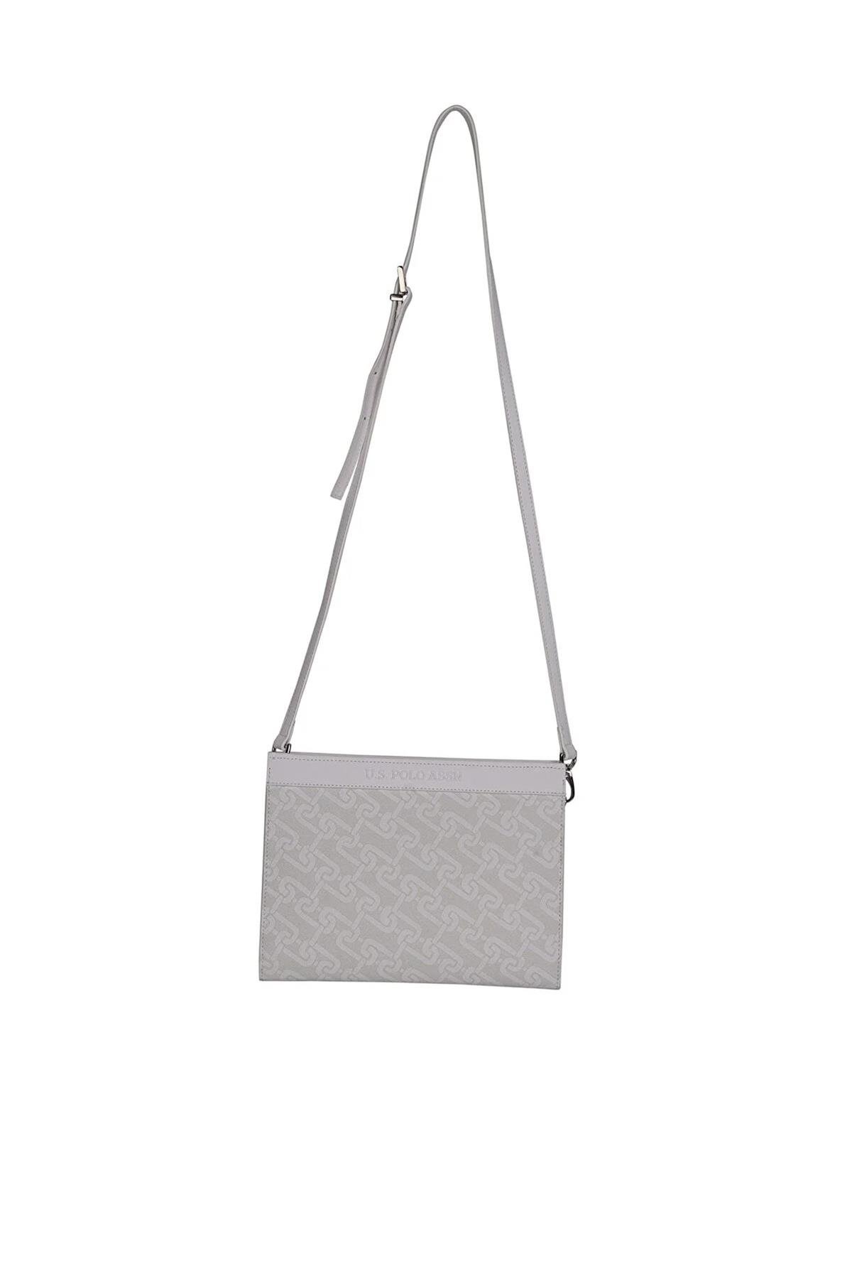 U.S Polo 23110 Kadın Çapraz Çanta Taş Beyaz