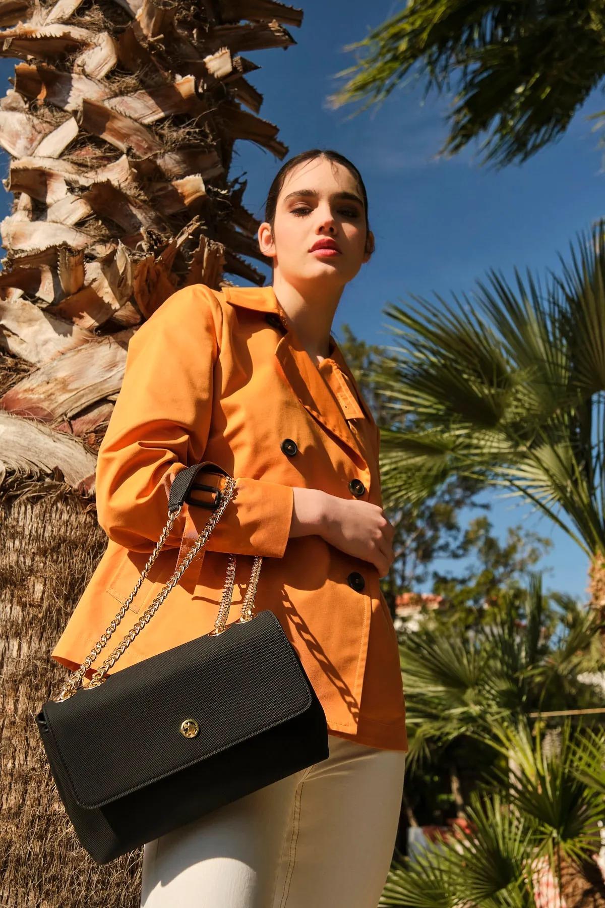 U.S Polo 23252 Kadın Omuz Çantası Siyah