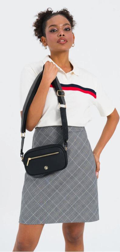 U.S. Polo Assn. SİYAH Kadın Postacı Çantası Us25137