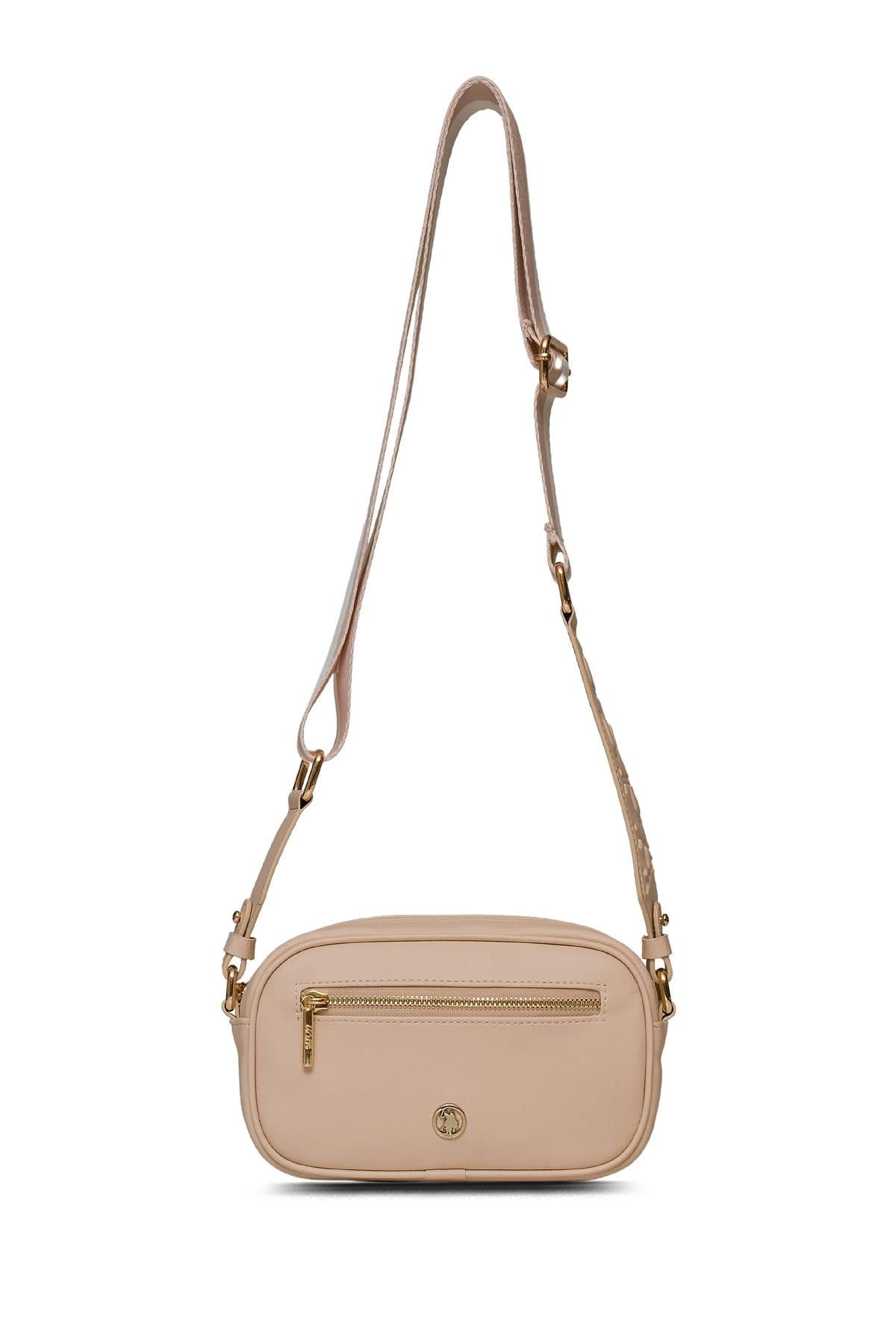 U.S. Polo Assn. Bej Kadın Postacı Çantası Us25137