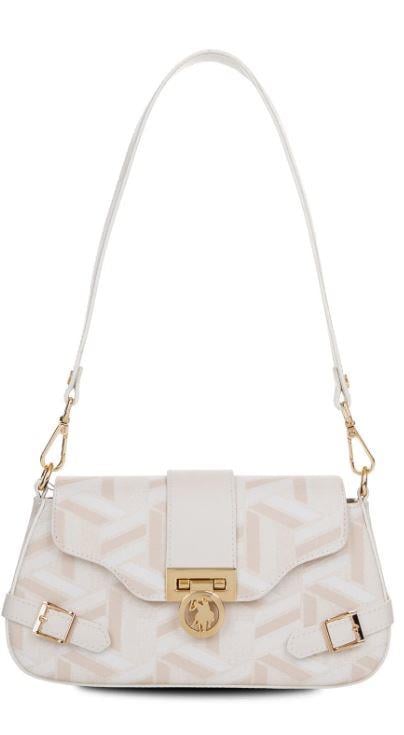 U.S. Polo Assn. Krem Kadın Omuz Çantası Us26118