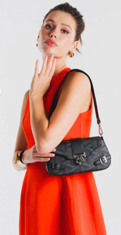 U.S. Polo Assn. Siyah Kadın Omuz Çantası Us25512