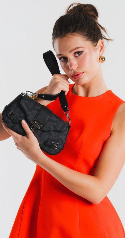 U.S. Polo Assn. Siyah Kadın Omuz Çantası Us26118