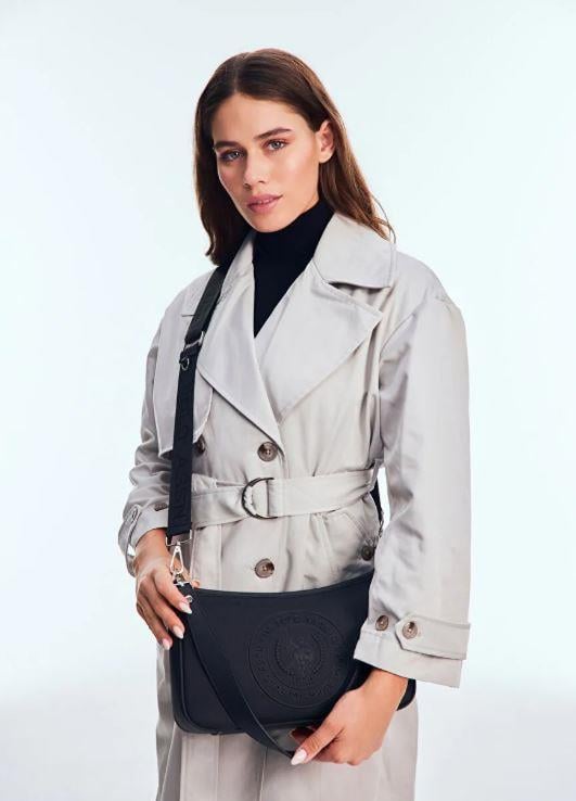 U.S. Polo Assn. Siyah Kadın Omuz Çantası Us25675