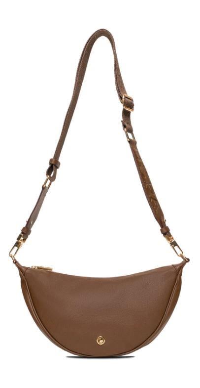 U.S. Polo Assn. A.Kahve Kadın Bel Çantası Us25605