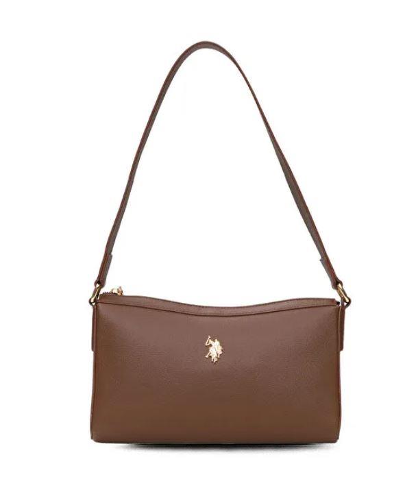 U.S. Polo Assn. A.Kahve Kadın Omuz Çantası Us25582