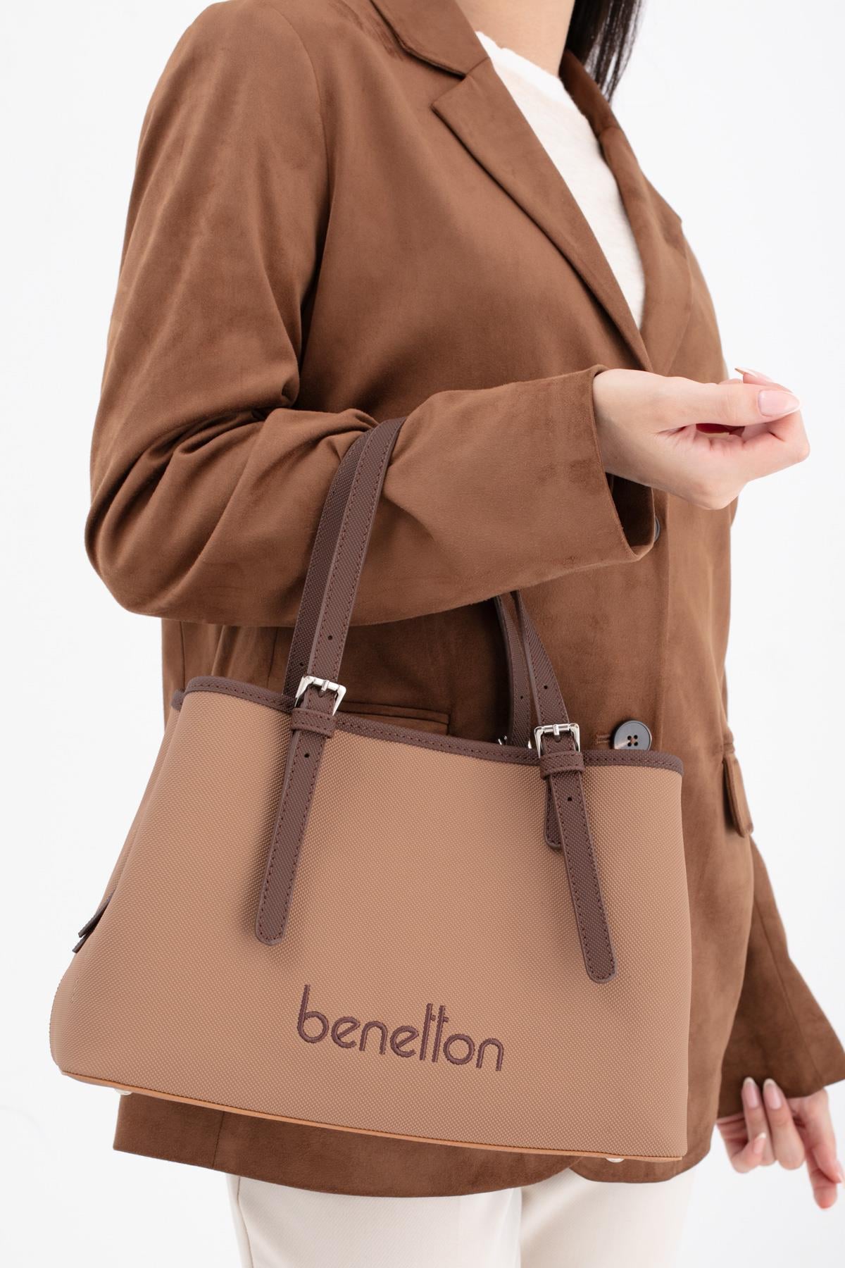 United Colors of Benetton BENETTON KADIN KOL ÇANTASI TABA-KAHVE BNT1683