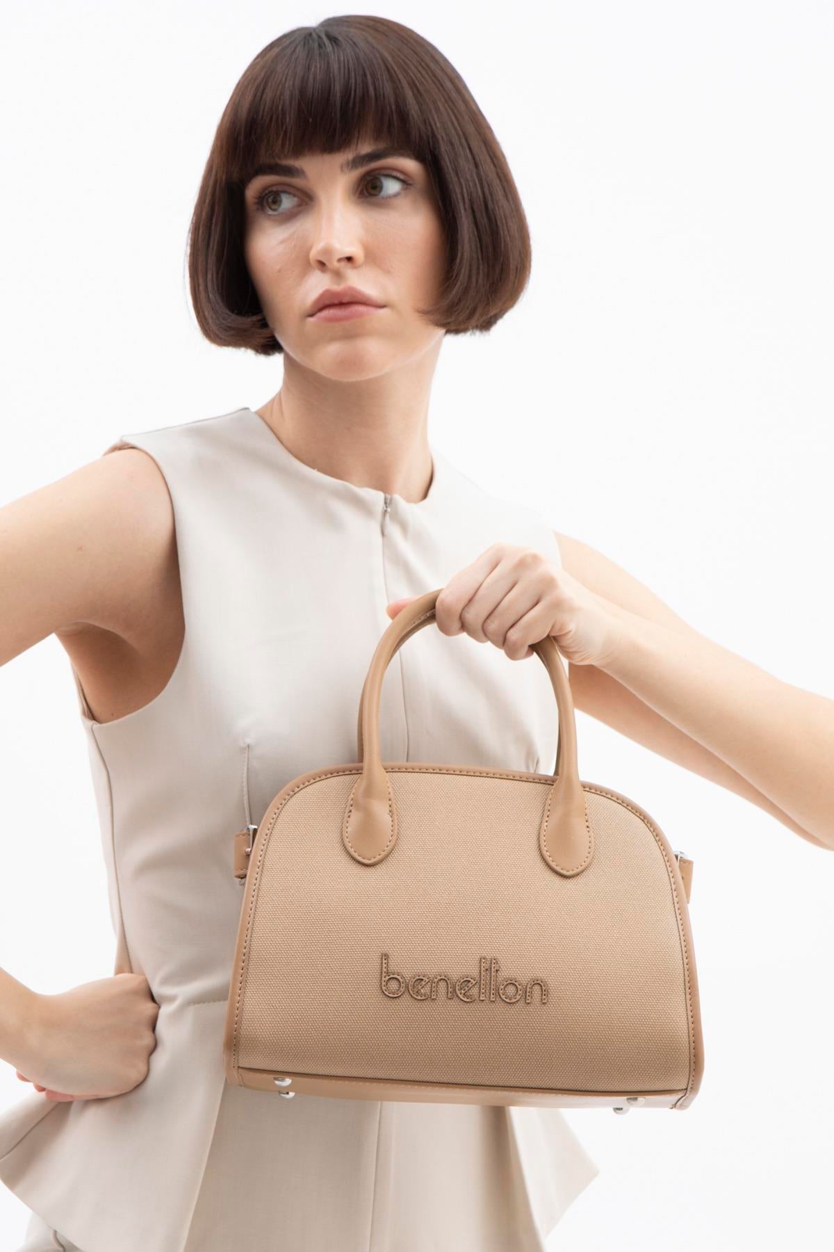 United Colors of Benetton BENETTON KADIN EL ÇANTASI CAMEL BNT1524