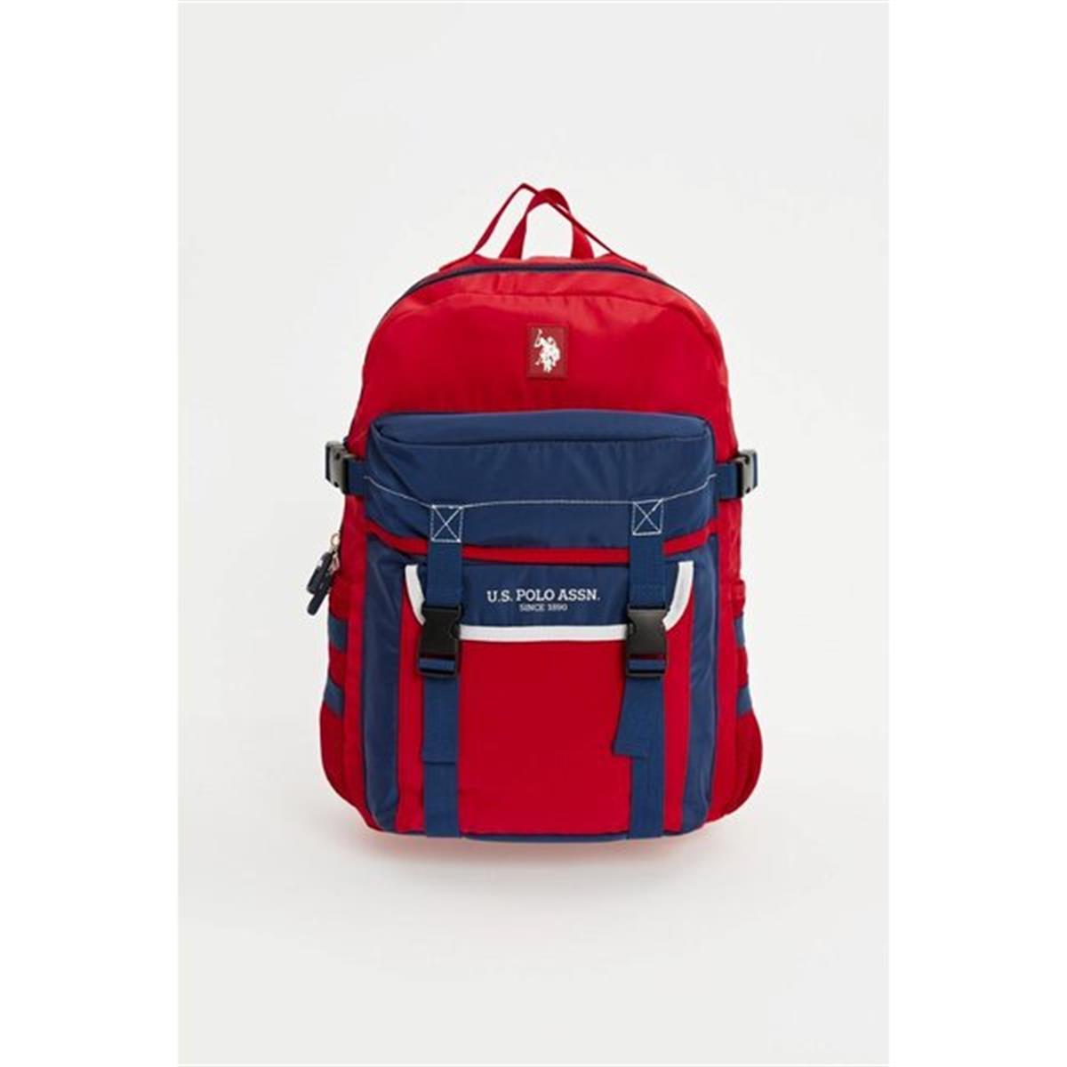 US Polo us23187 Okul Çantası Kırmızı