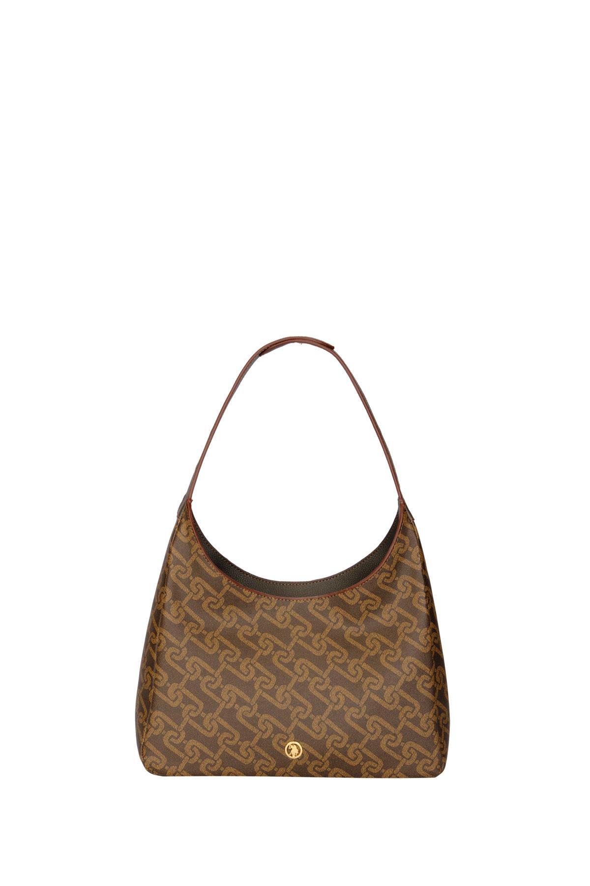 Us Polo us24107 Kadın Omuz Çantası Kahve