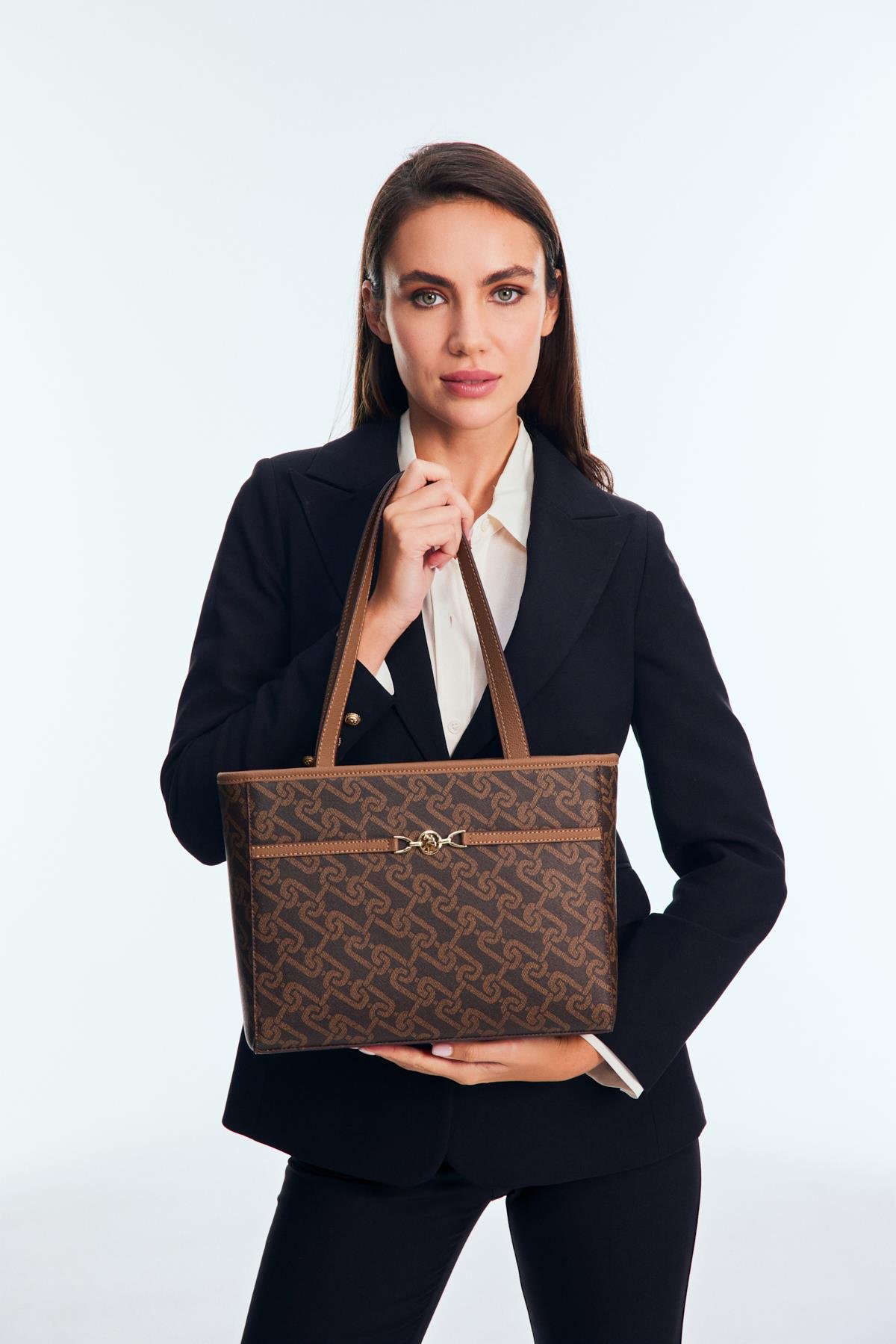 Us Polo us24500 Kadın Omuz Çantası Kahve