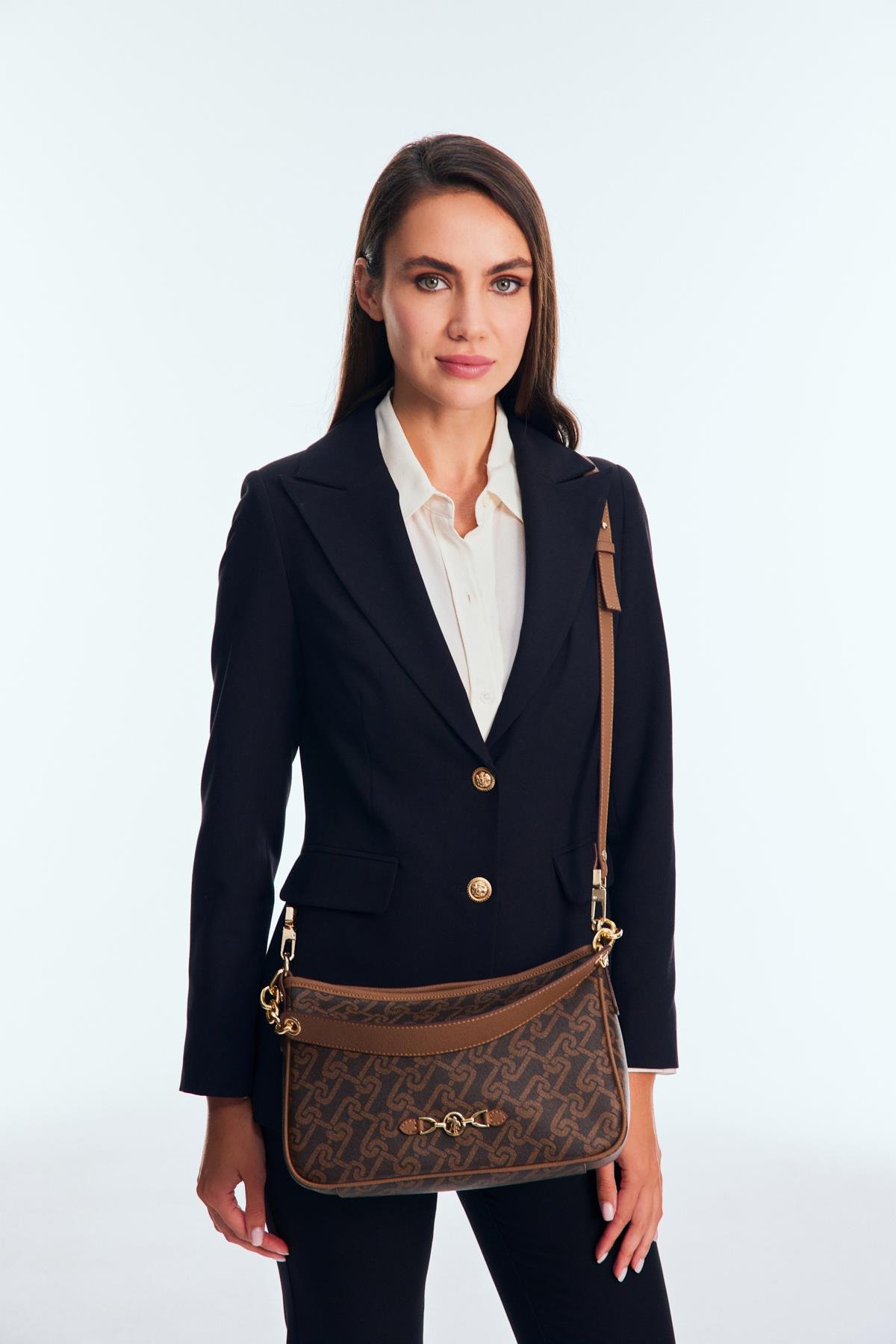 Us Polo us24507 Kadın Omuz Çantası Kahve