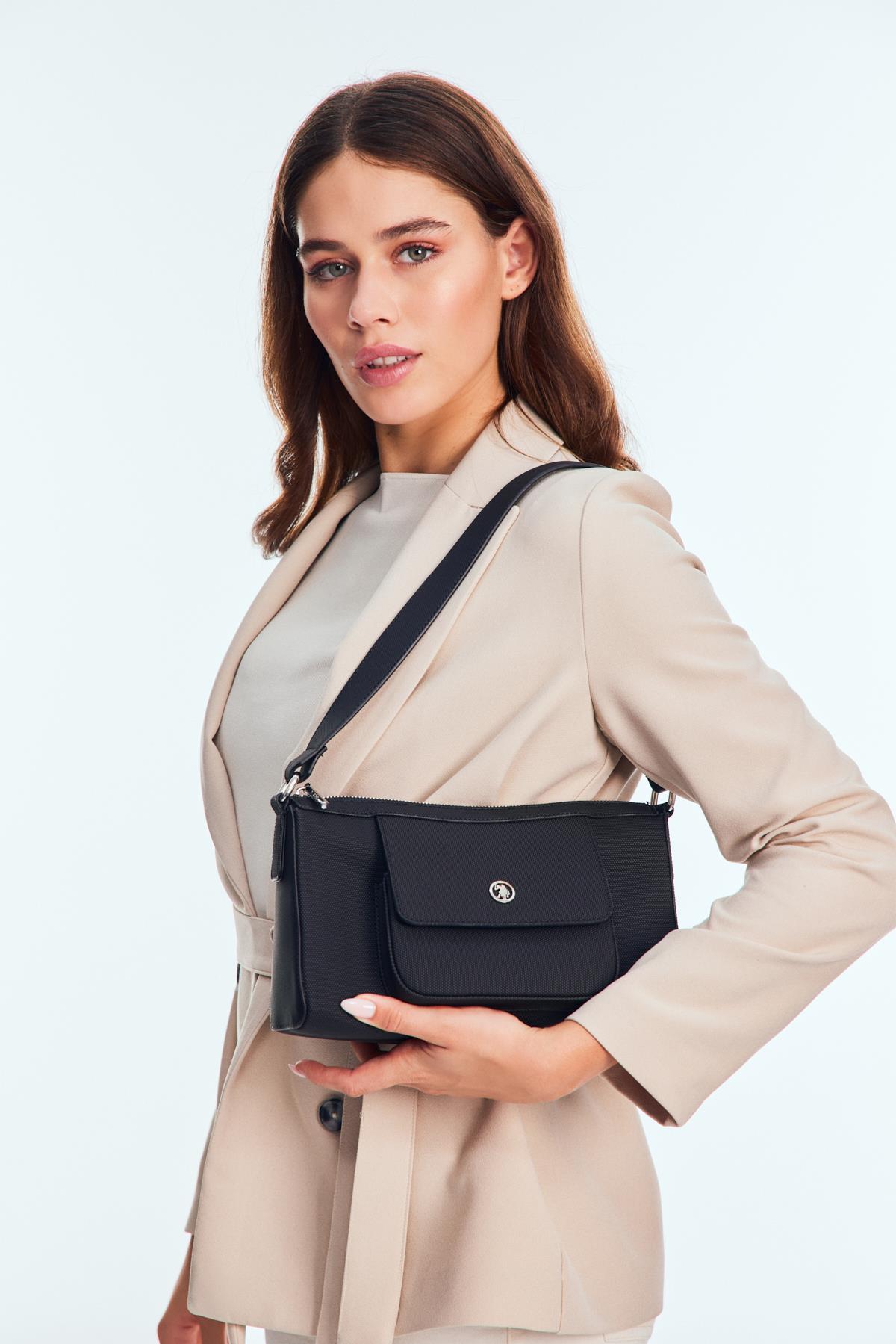 Us Polo us24709 Kadın Omuz Çantası Siyah