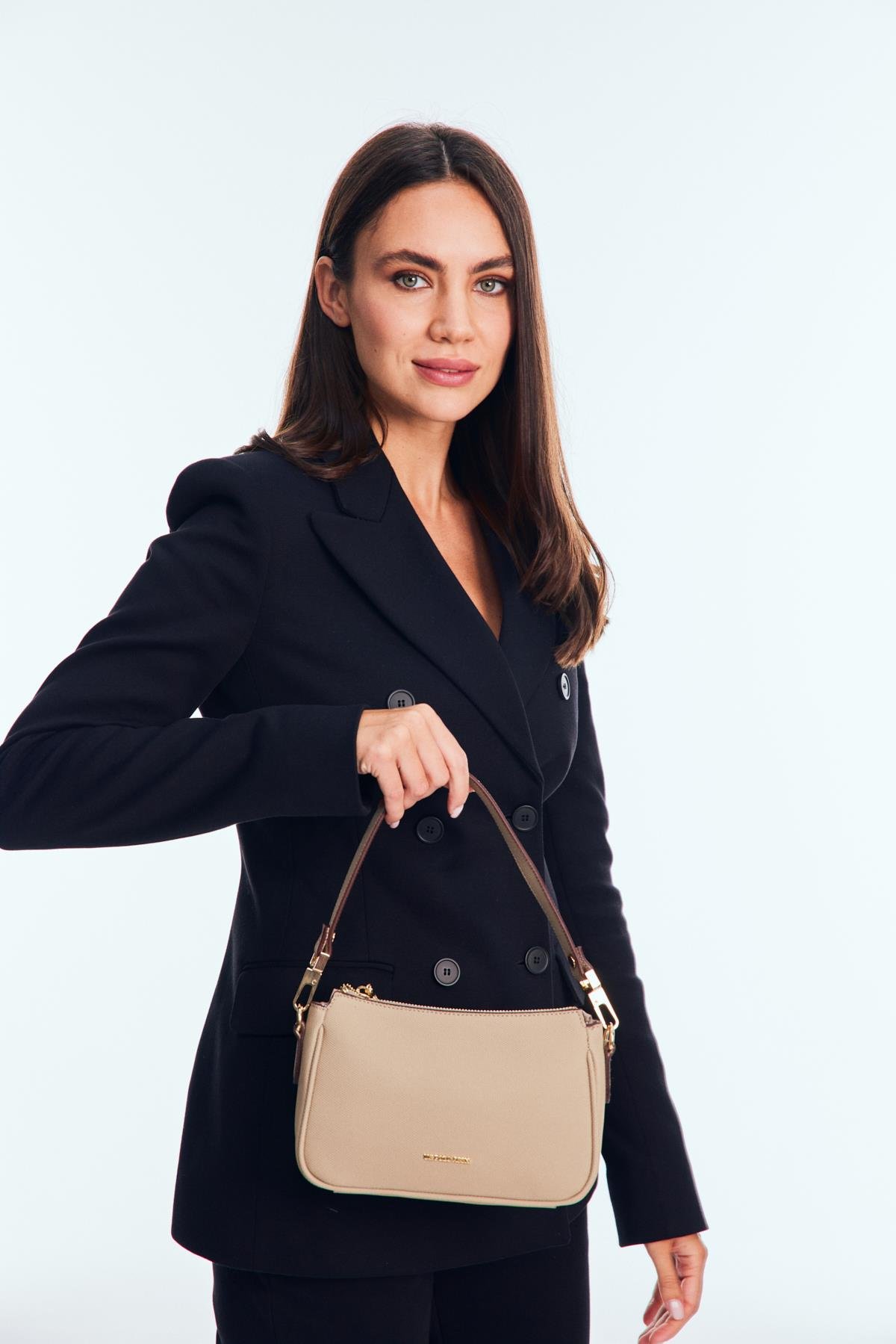 Us Polo us24715 Kadın Omuz Çantası Çakıl