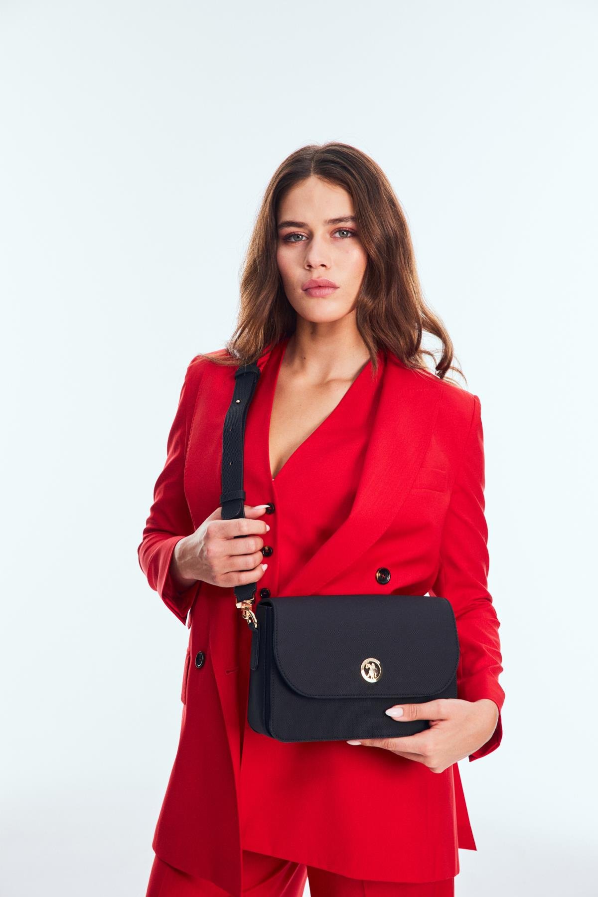 Us Polo us24721 Kadın Çapraz Çanta Siyah