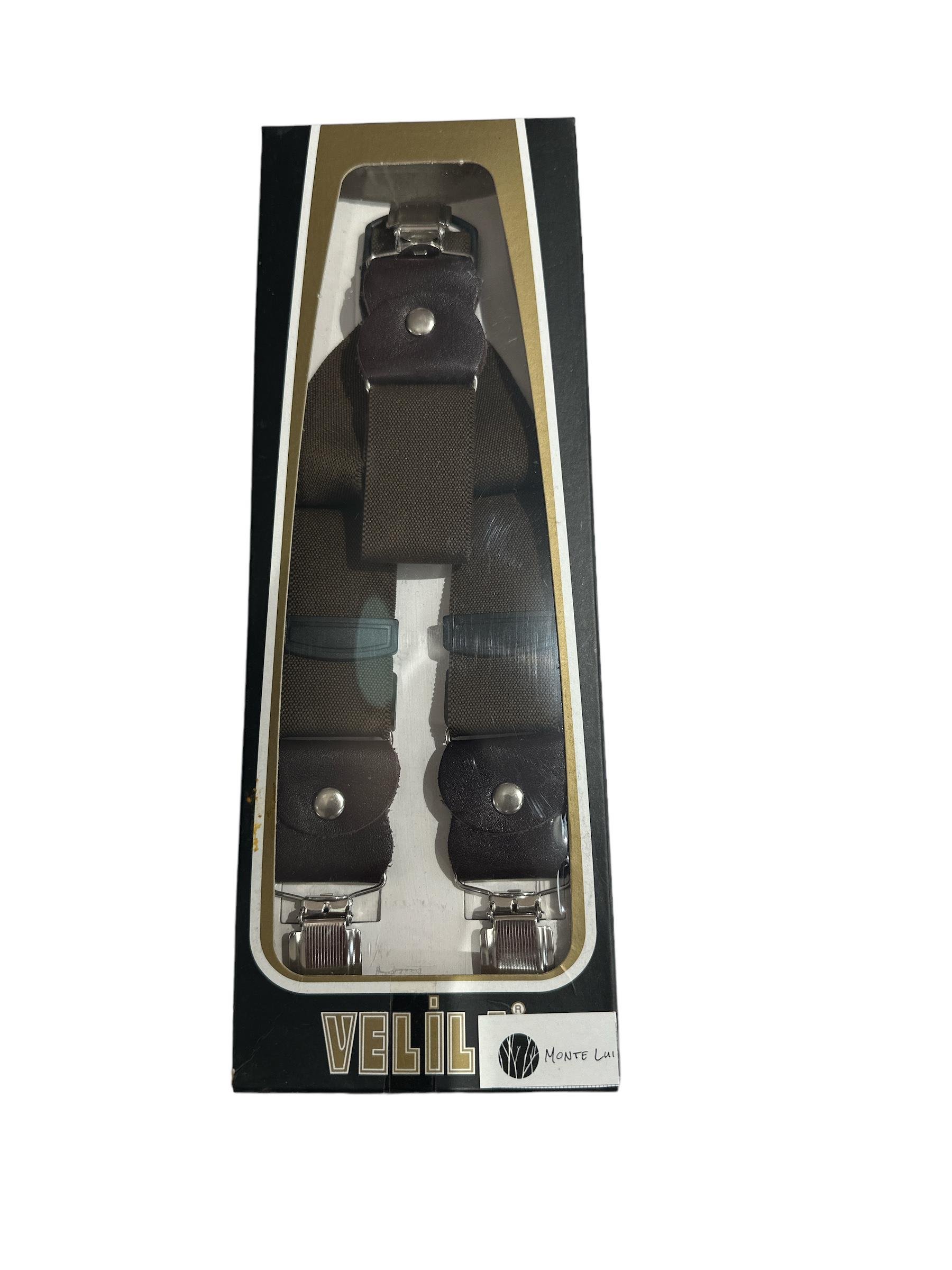 Velila Erkek Pantolon Askısı Kahve