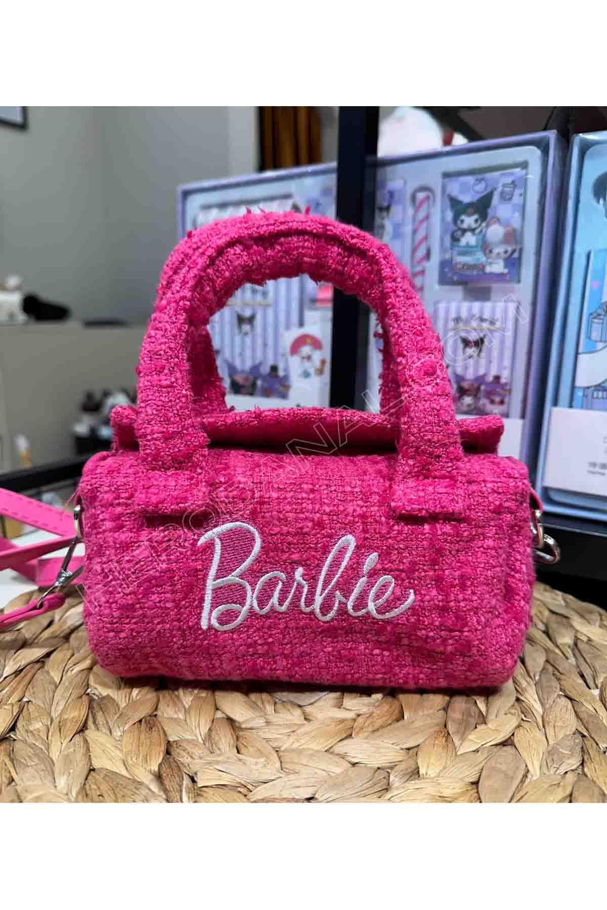 Barbie El/Omuz Çocuk Çantası - Pembe