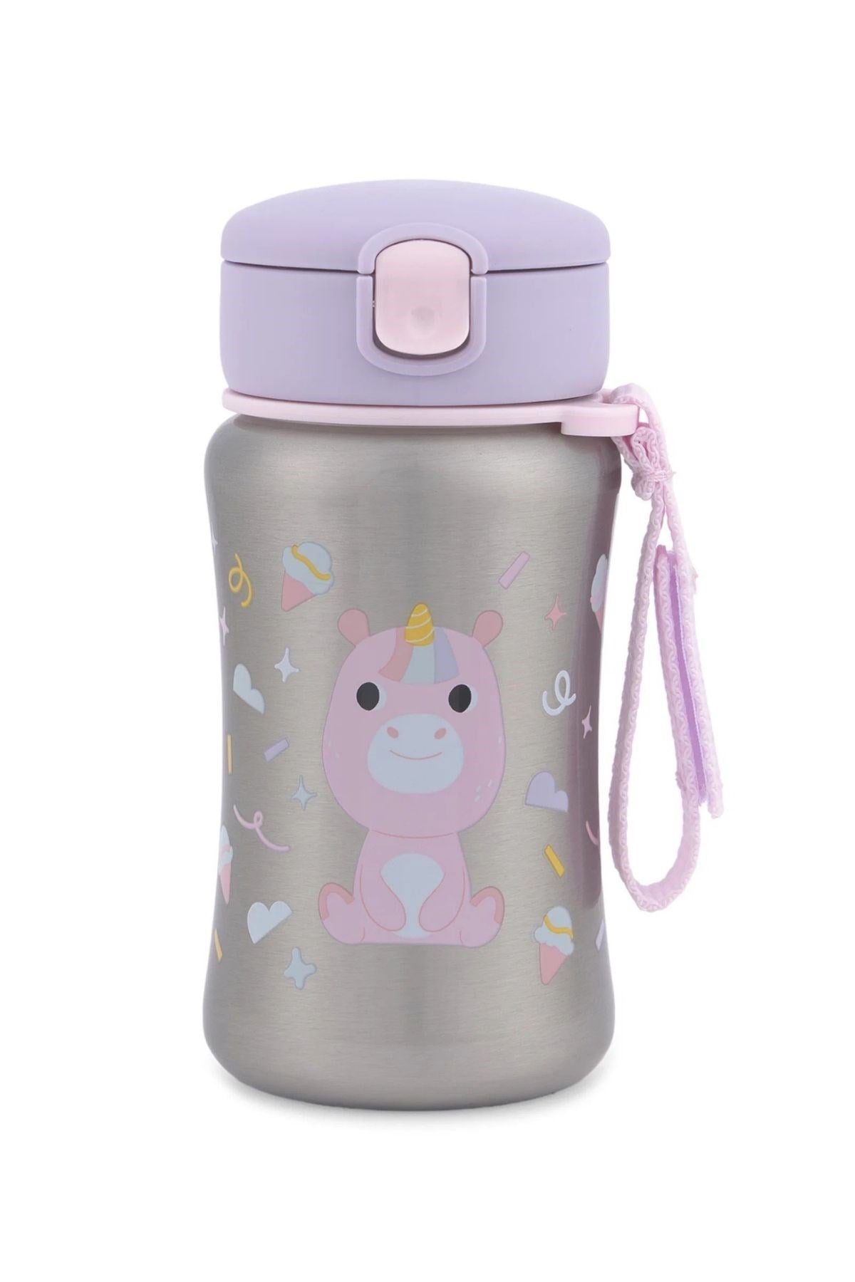 Besties Squad Pipetli Paslanmaz Çelik Suluk - Unicorn