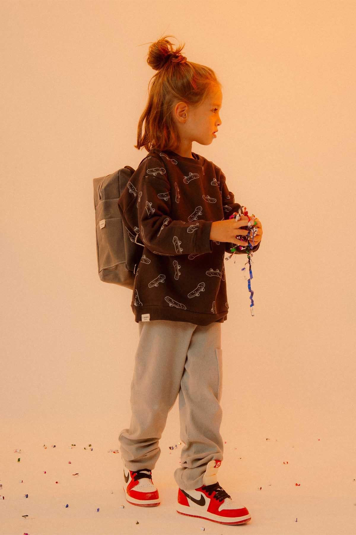 Bowie Fitilli Pantolon - Gri