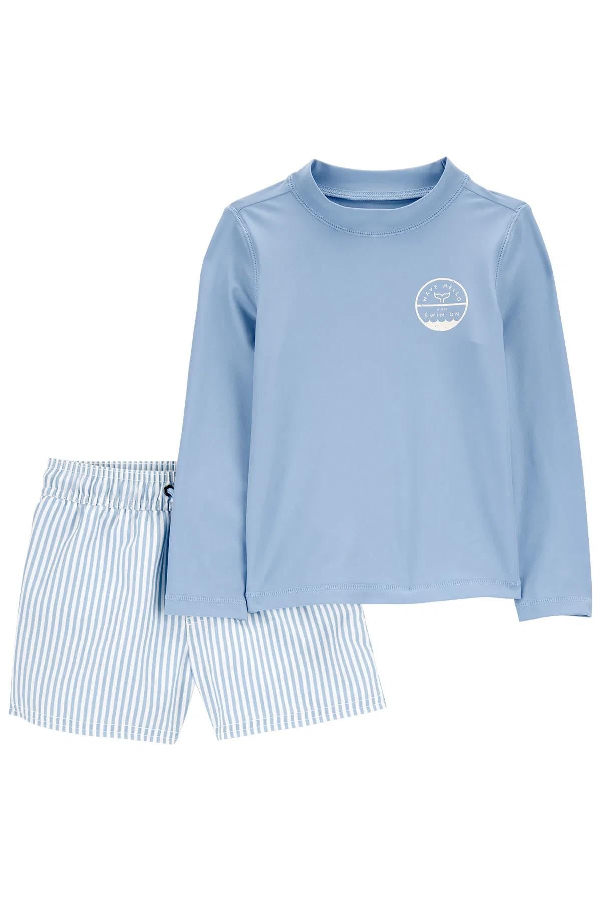 Carter's Erkek Bebek Güneş Koruyucu Mayo Set