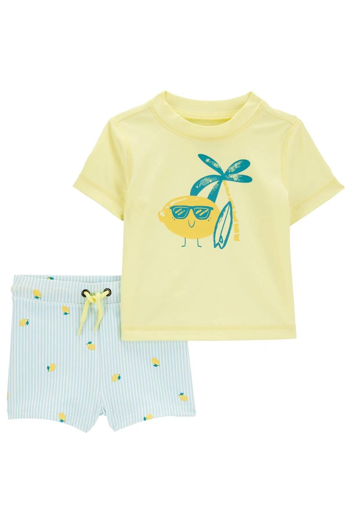 Carter's Erkek Bebek Güneş Koruyucu Mayo Set