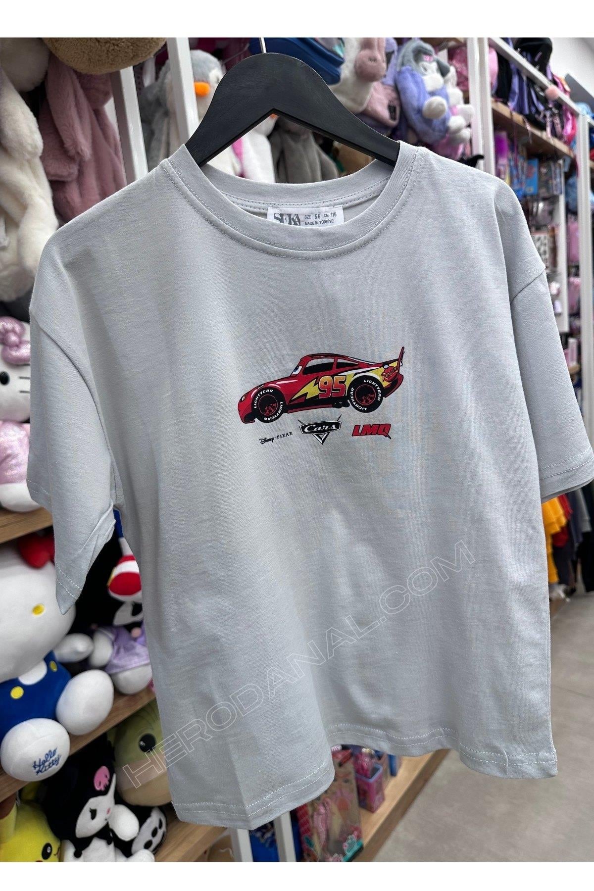 Erkek Çocuk Baskılı T-Shırt - Model 15