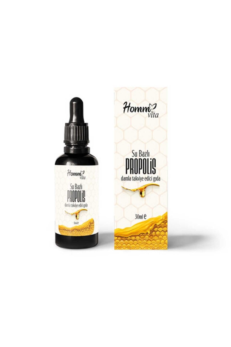 Homm Vita Su Bazlı Propolis Damla 30 ML