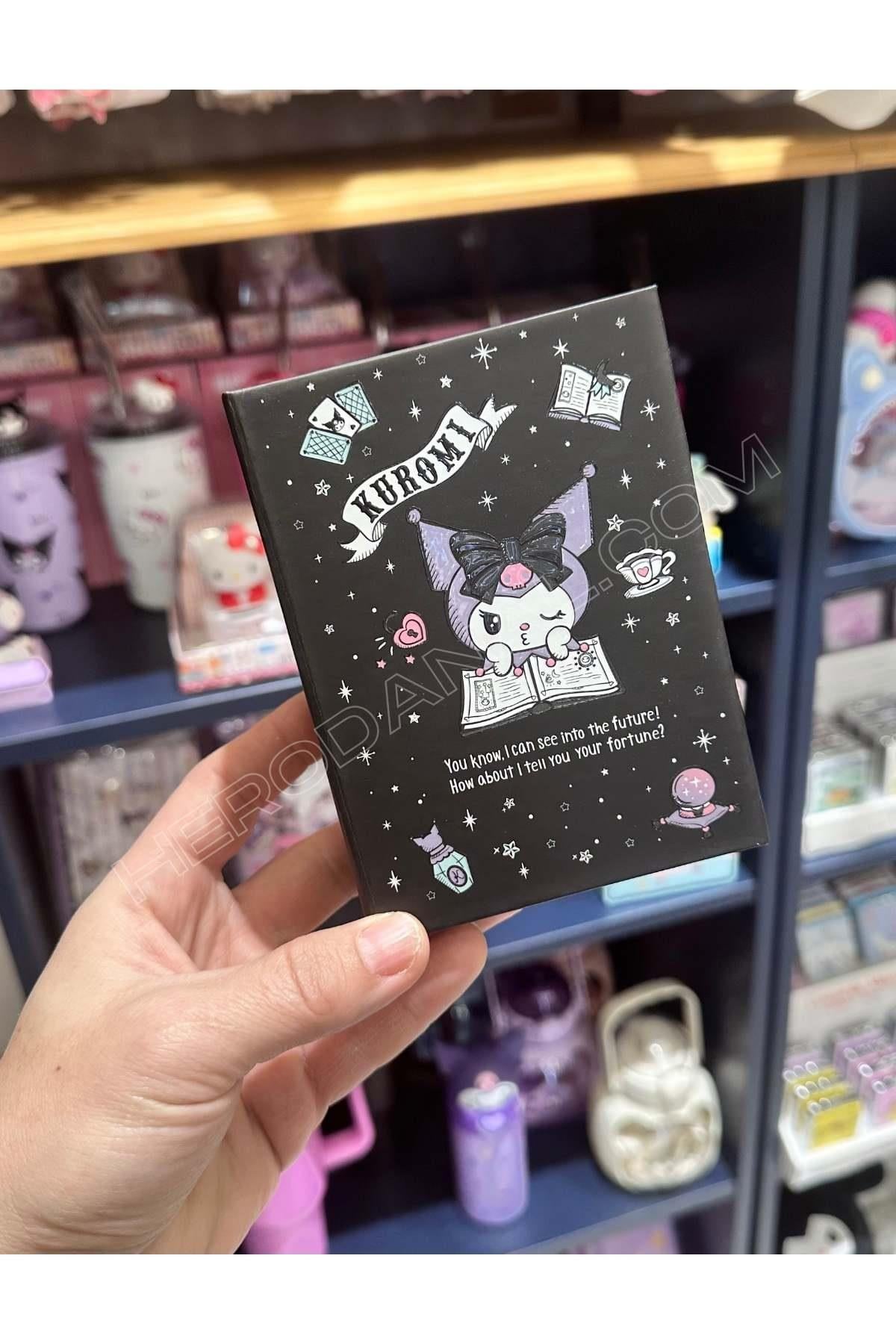 Kuromi Mini Kutu Kitap Görünümlü - Siyah
