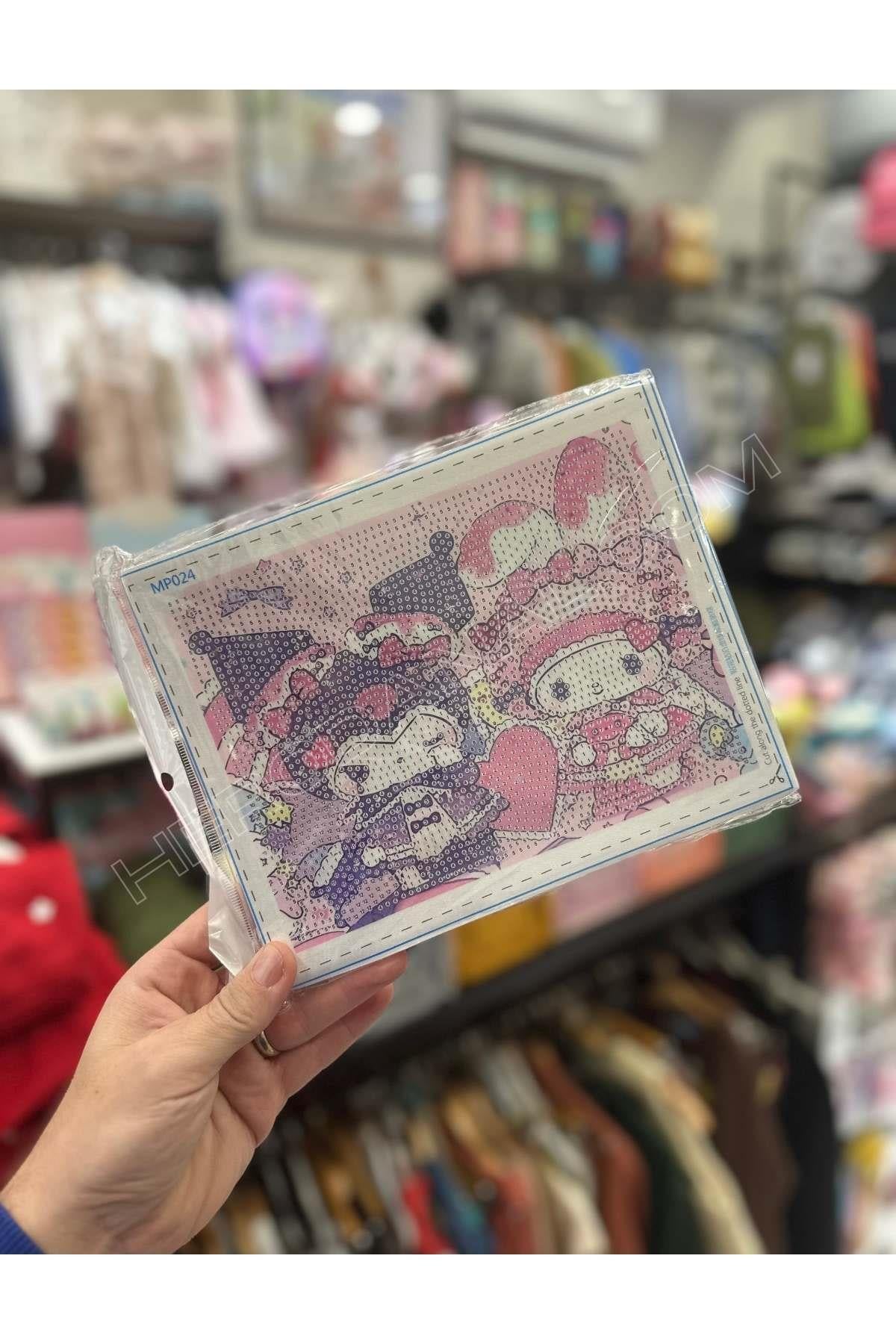 Kuromi My Melody Mozaik Boyama - Model 1