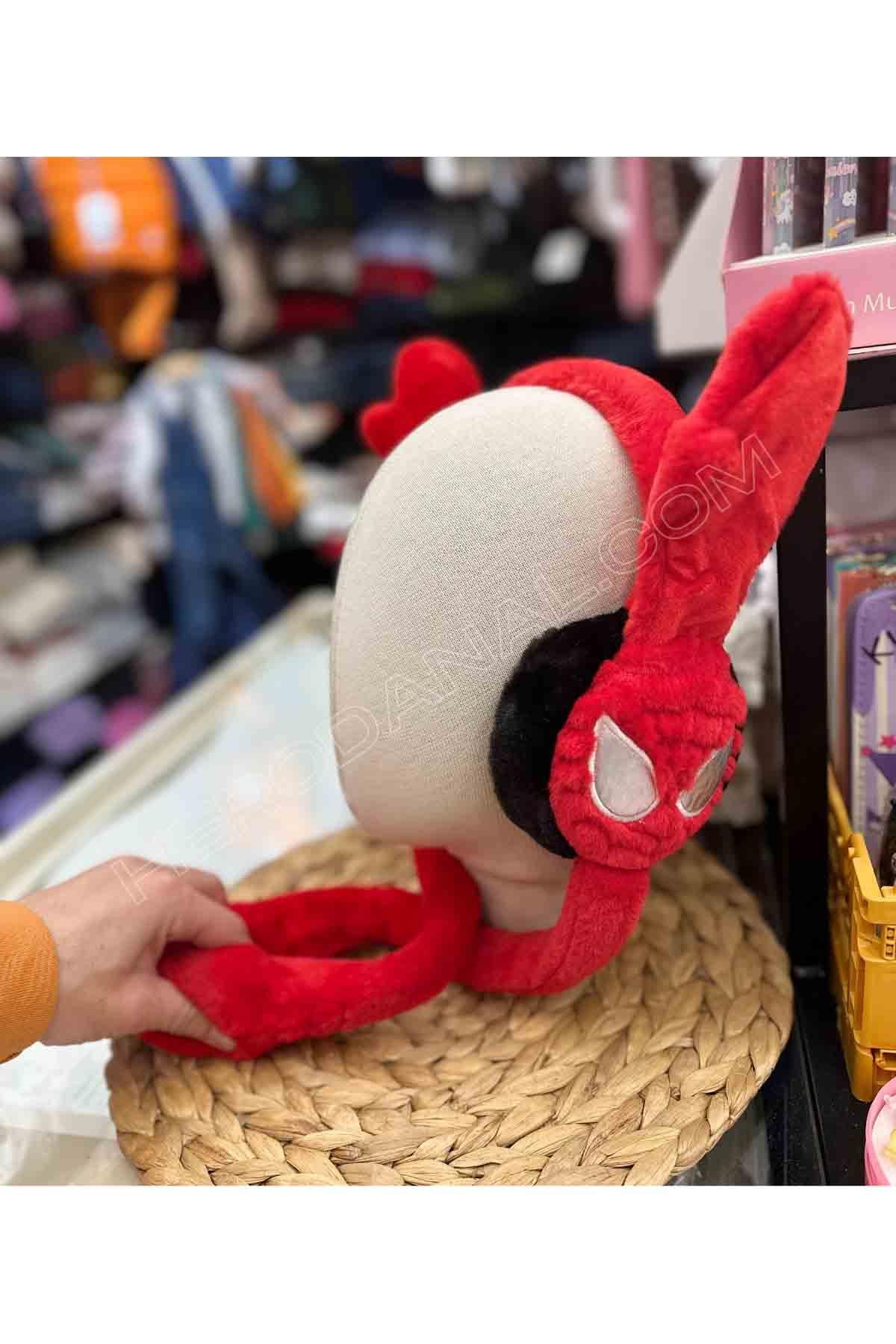 Marvel Oynar Sesli Peluş Kulaklık - Spiderman