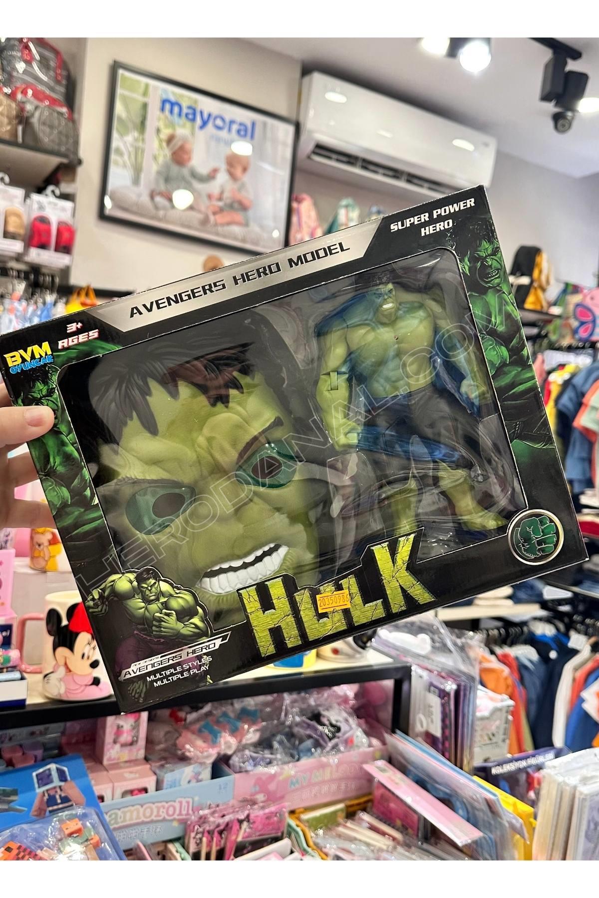 Maskeli Figürlü 2'li Oyuncak Set - Model 1