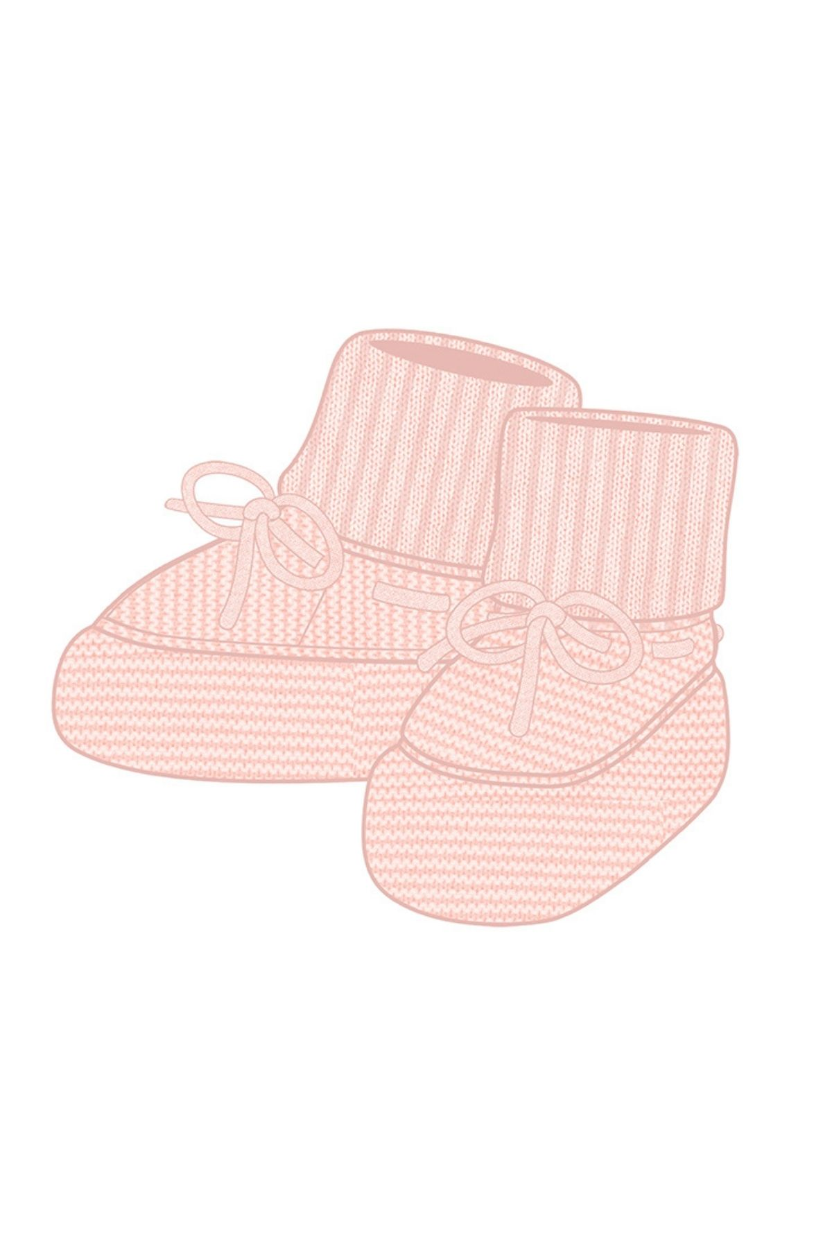 Mayoral Kışlık Bebek Örme Çorap - Patik - Gri