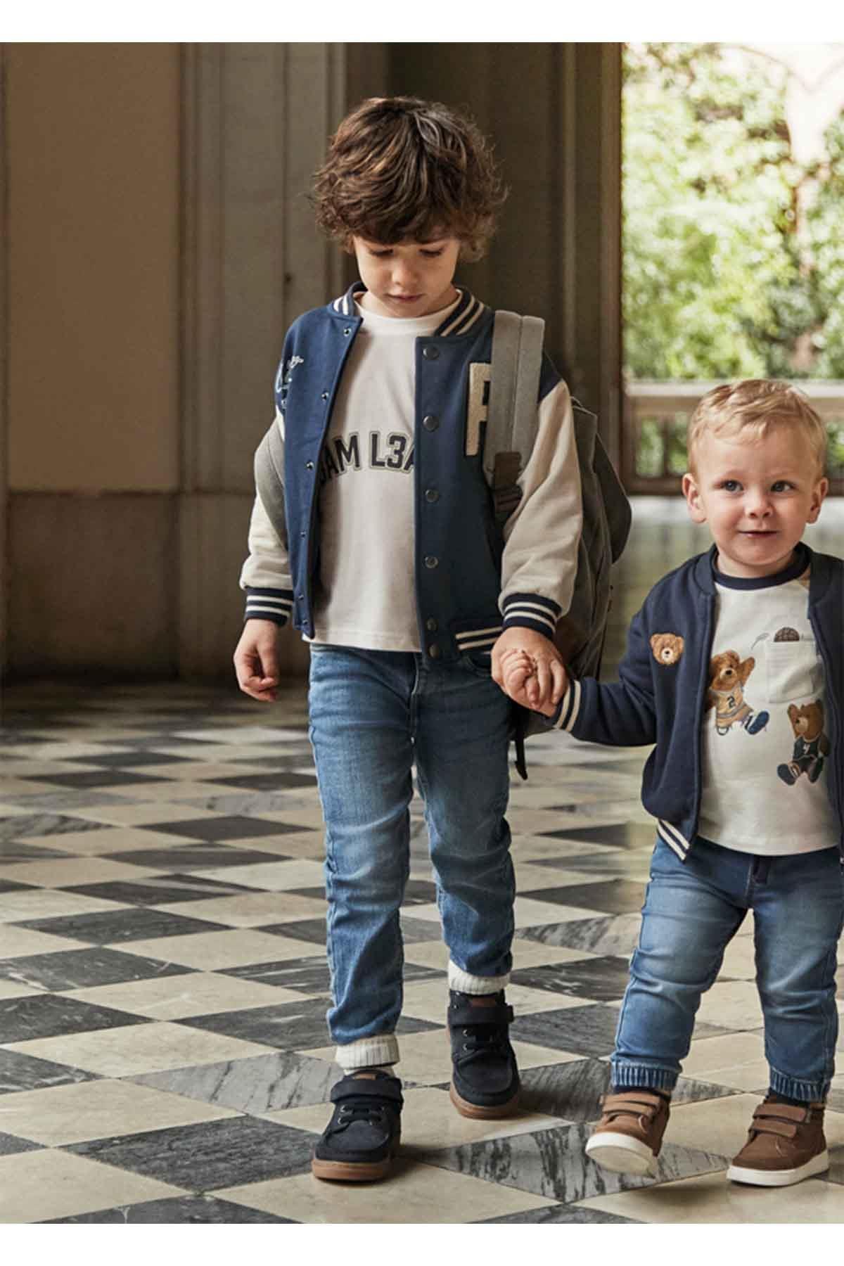 Mayoral Kışlık Erkek Çocuk Basic Slim Fit Pantolon - Mavi