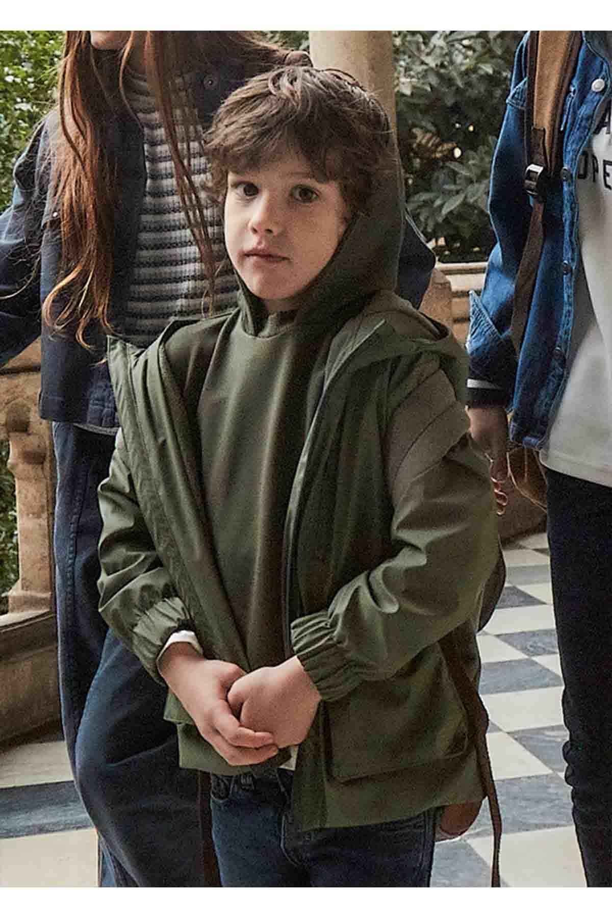 Mayoral Kışlık Erkek Çocuk Ceket Yağmurluk - Yeşil